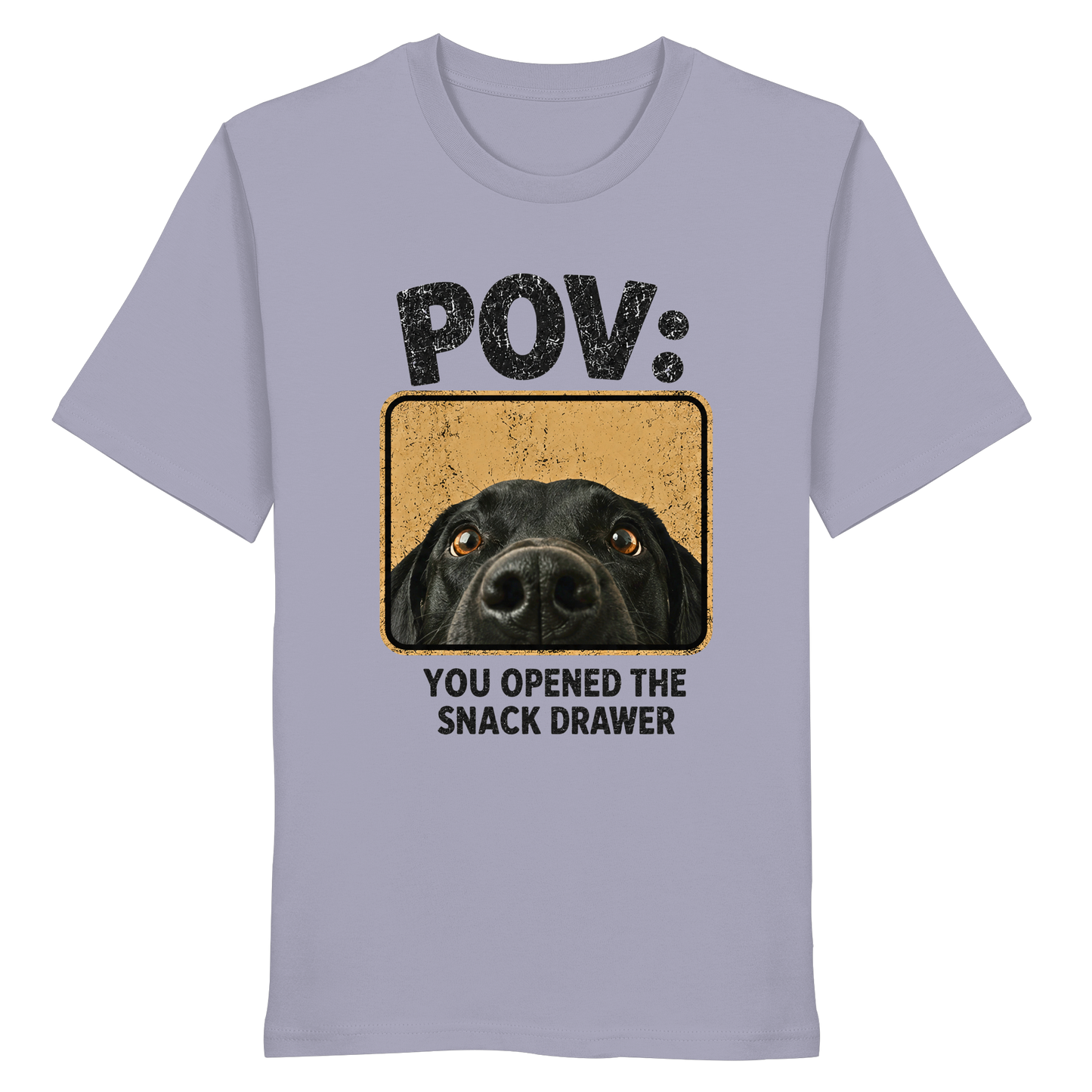 POV - You Opened The Snack Drawer - Organic Statement Shirt - Organic Shirt
