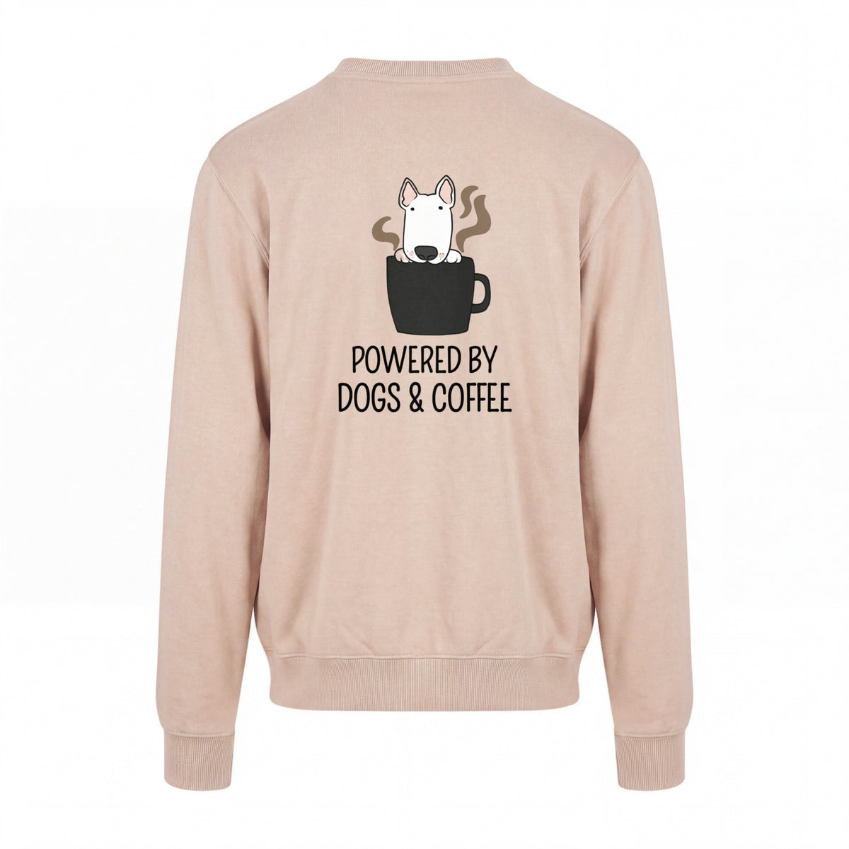 Powered by dogs and Coffee - Statement Sweatshirt