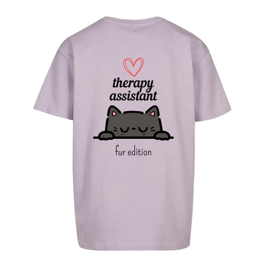 Therapie Assistant - Oversized Shirt mit Rückendruck