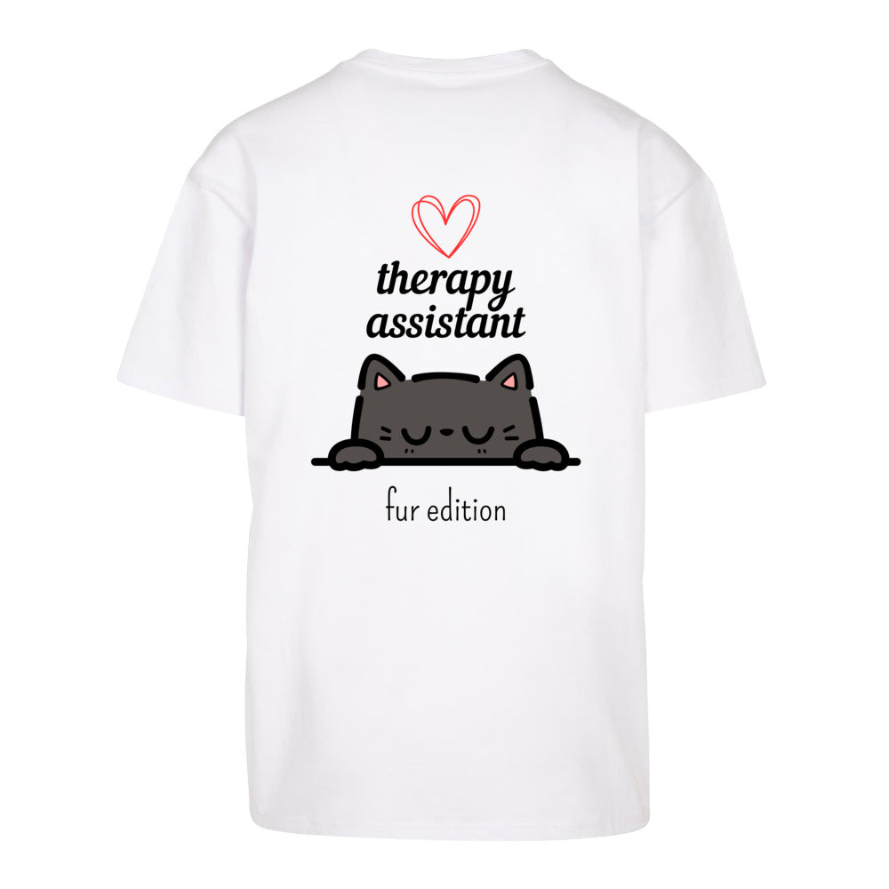 Therapie Assistant - Oversized Shirt mit Rückendruck