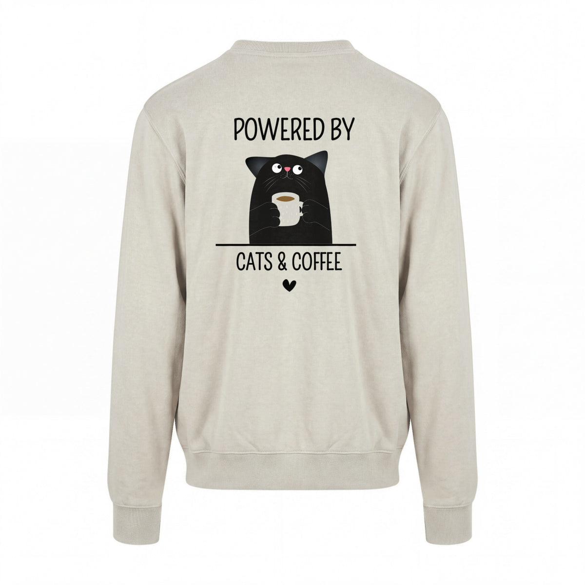 Powered by Cats & Coffee - Sweatshirt