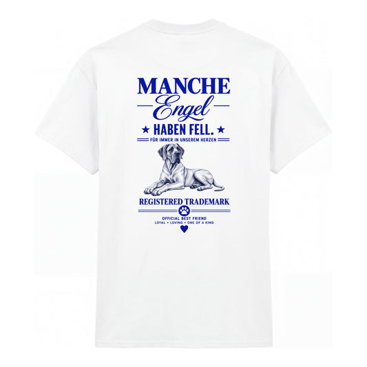 Manche Engel haben Fell - Deutsche Dogge - Regular Fit T-Shirt