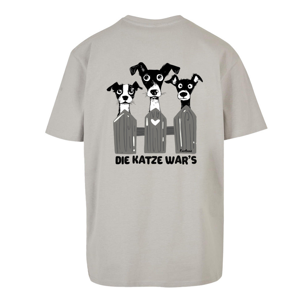 Die Katze war‘s - Oversized T-Shirt