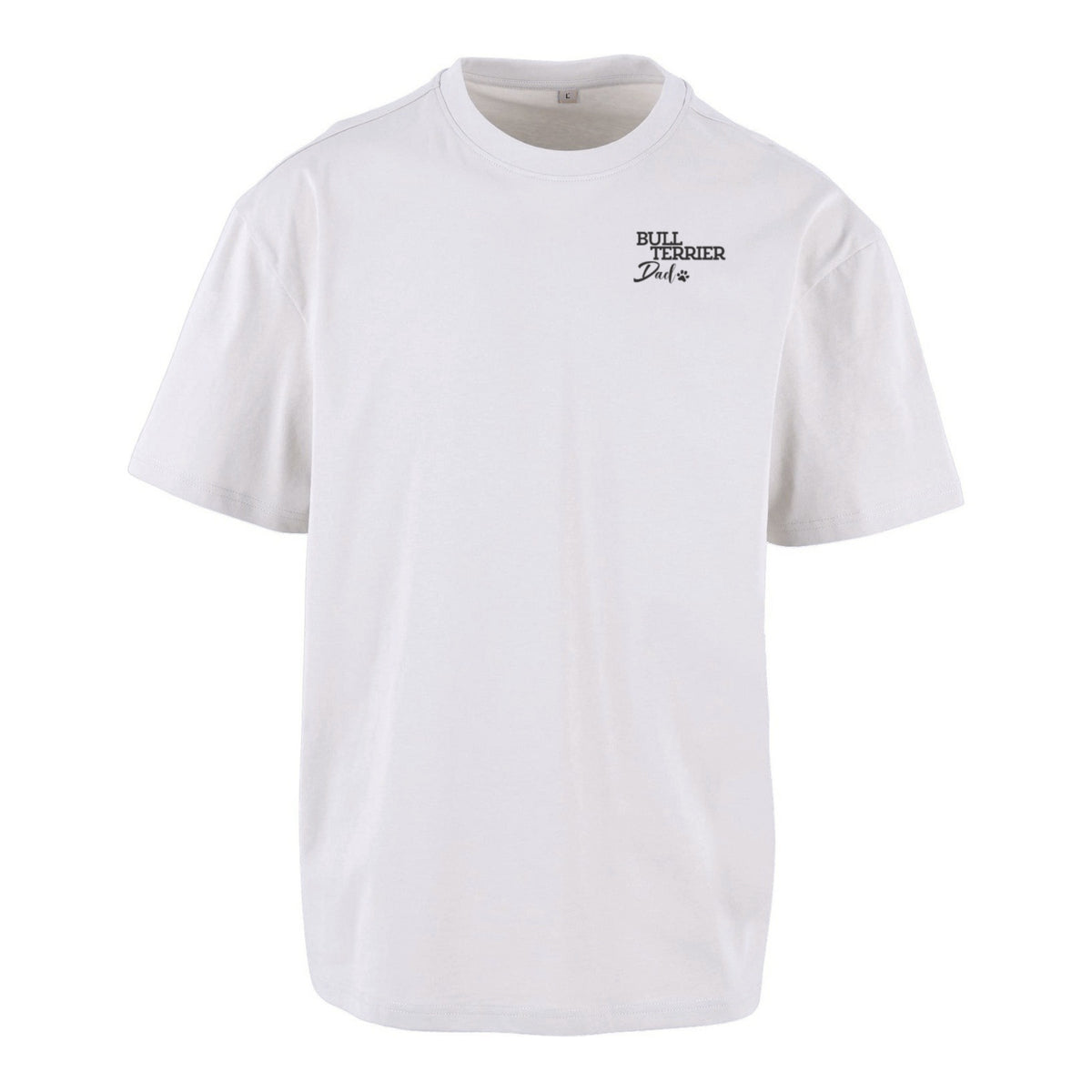 Bullterrier Dad - Oversized Backprint T-Shirtñ