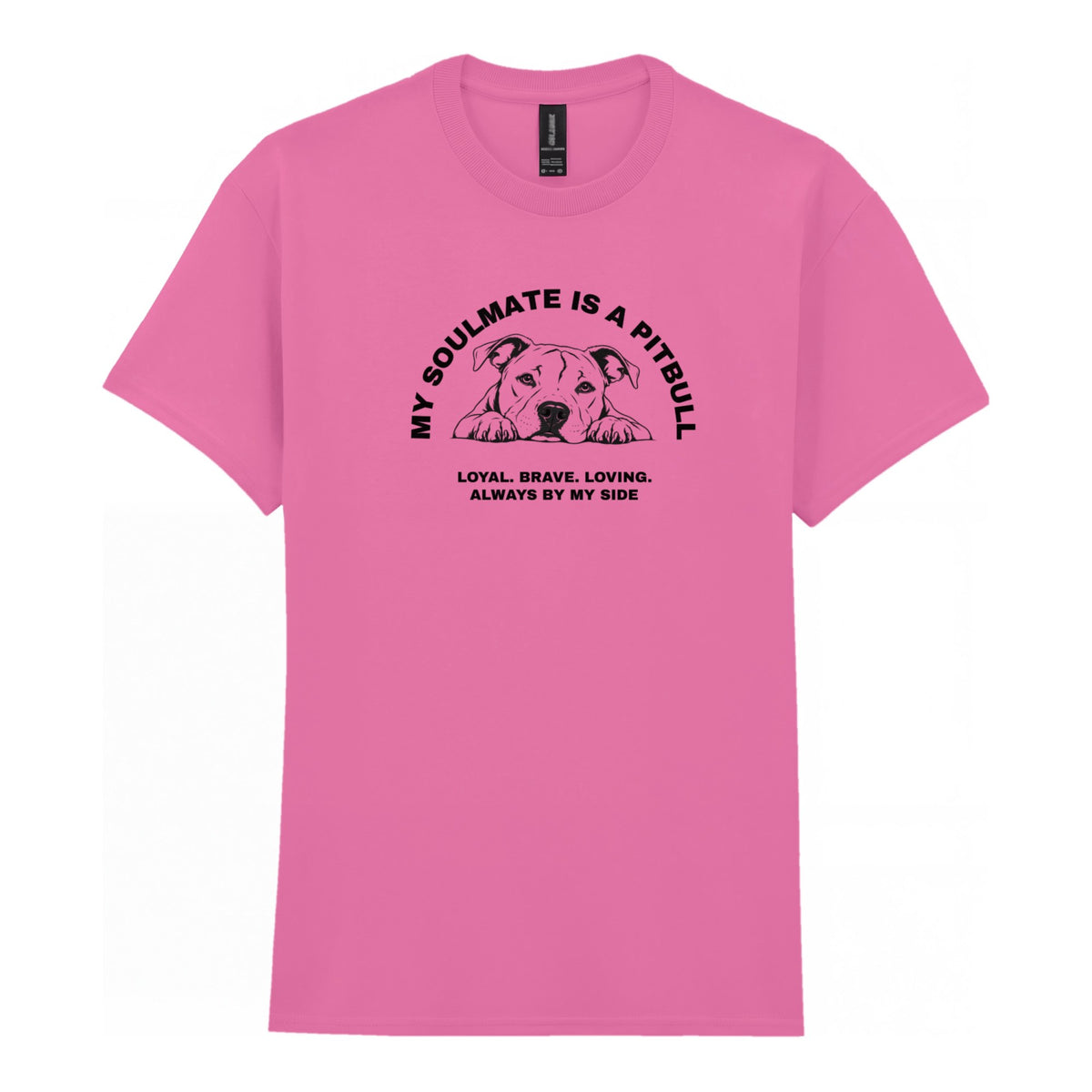 My Soulmate Is A Pitbull - Unisex Regular Fit T-Shirt