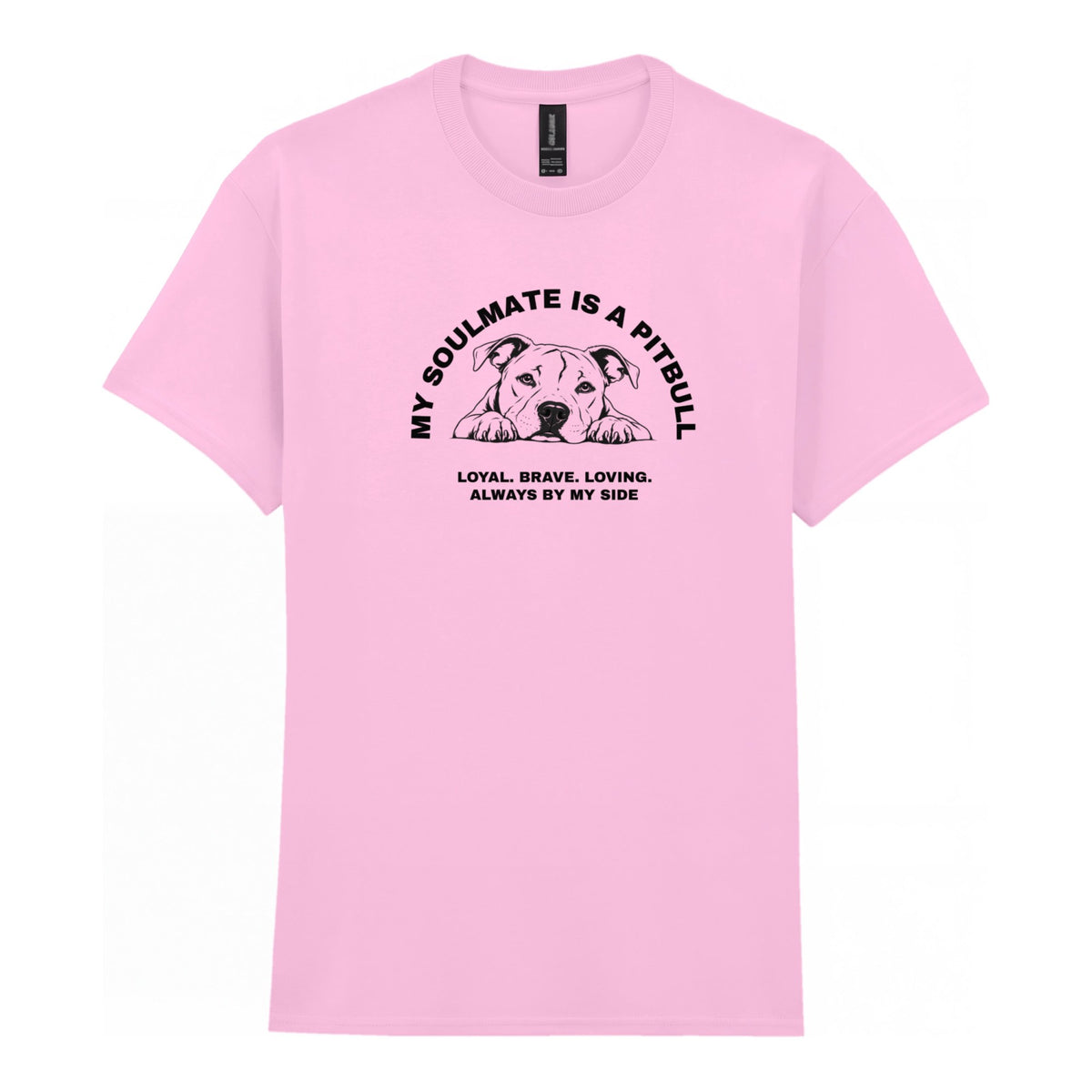 My Soulmate Is A Pitbull - Unisex Regular Fit T-Shirt