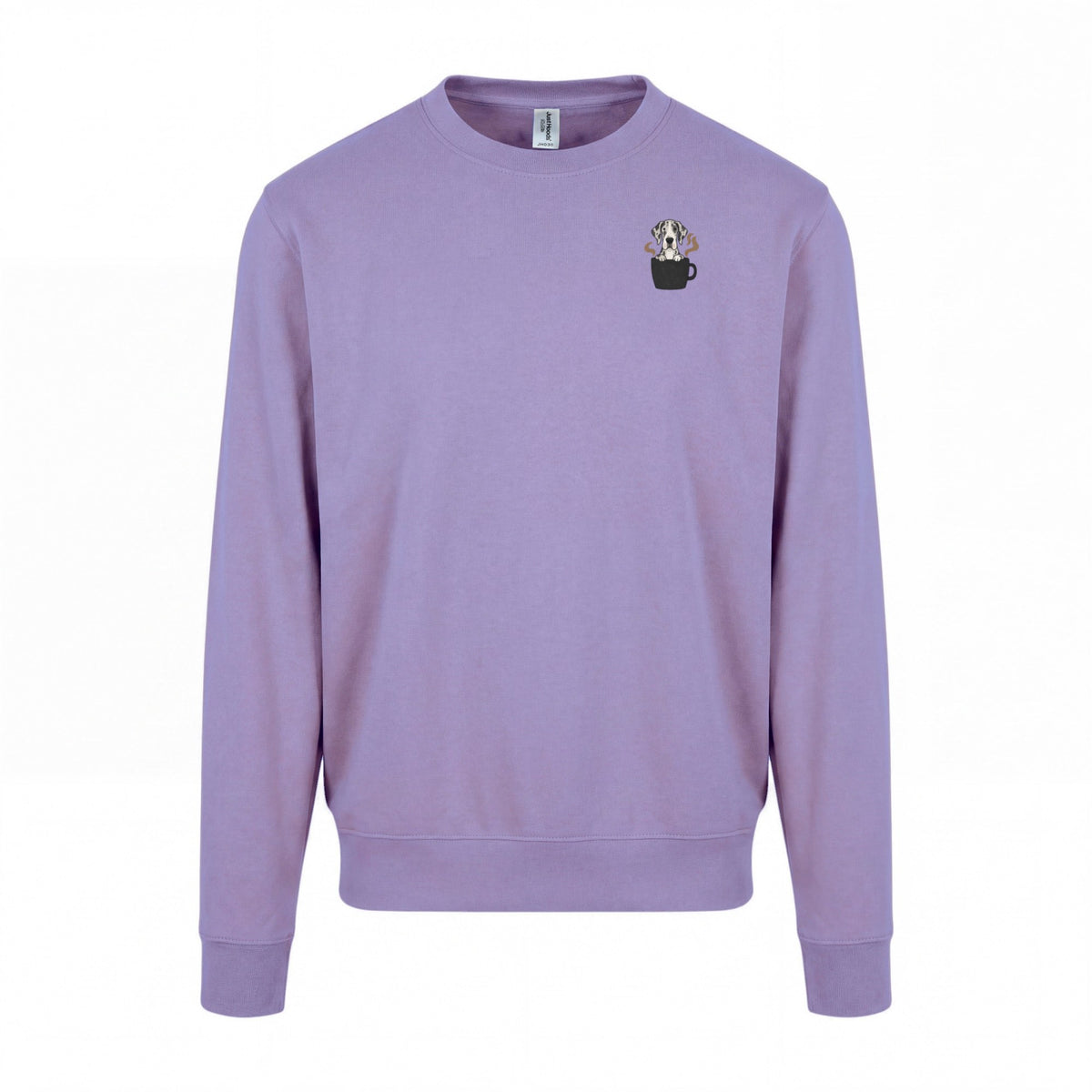 Powered By Coffee And My Dog / Deutsche Dogge - Regular Fit Sweater