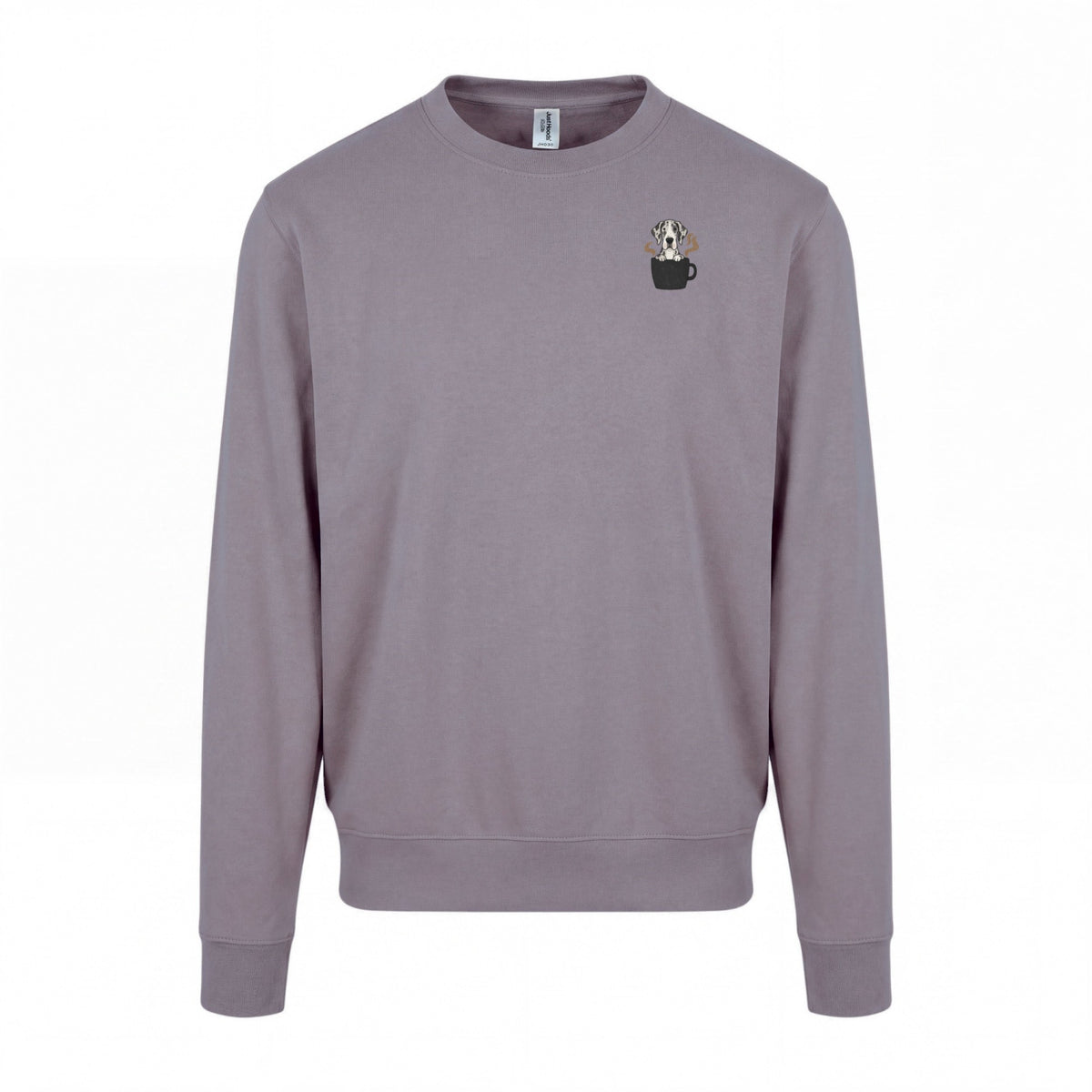 Powered By Coffee And My Dog / Deutsche Dogge - Regular Fit Sweater