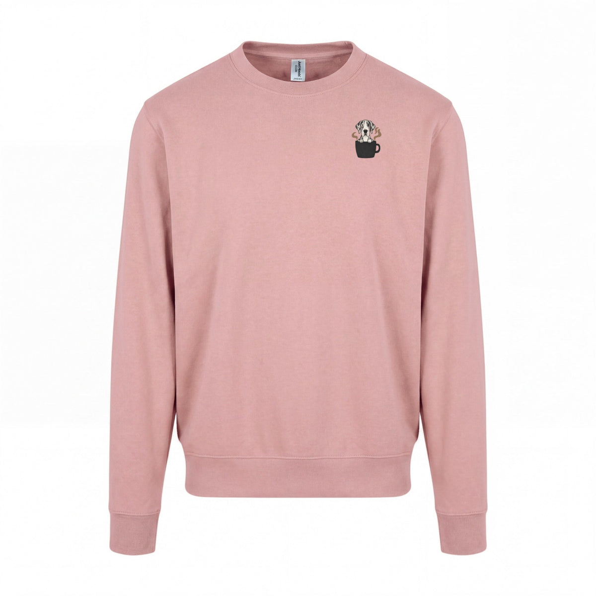 Powered By Coffee And My Dog / Deutsche Dogge - Regular Fit Sweater