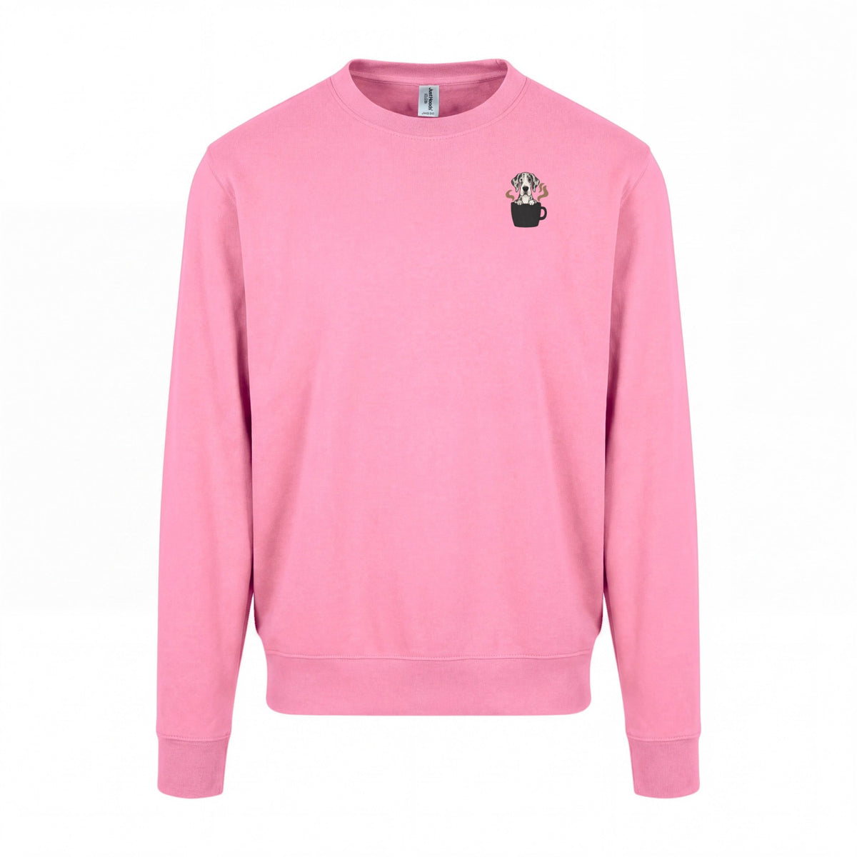Powered By Coffee And My Dog / Deutsche Dogge - Regular Fit Sweater