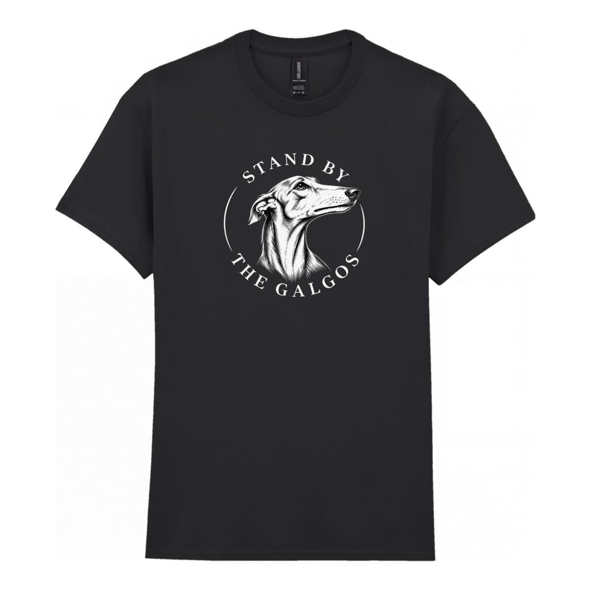STAND BY THE GALGOS - Regular Fit Statement Shirt (Kopie)