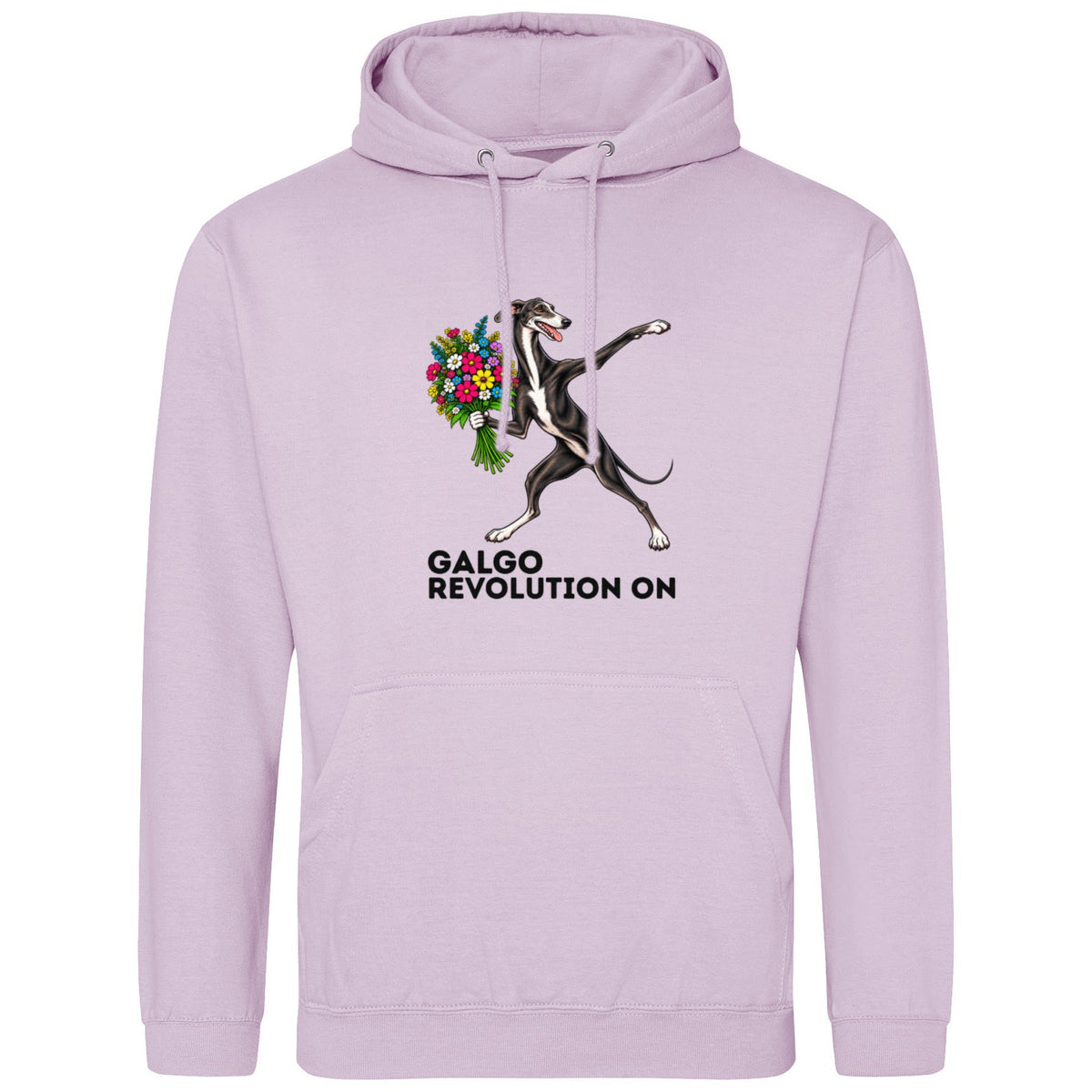 GALGO REVOLUTION ON - Regular Fit Statement Hoodie (Kopie)
