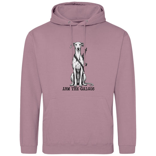 ARM THE GALGOS -Regular Fit Statement Hoodie (Kopie)