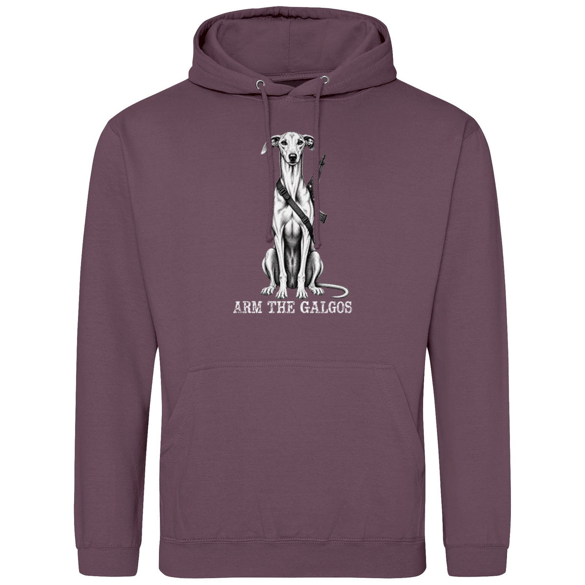 ARM THE GALGOS -Regular Fit Statement Hoodie (Kopie)