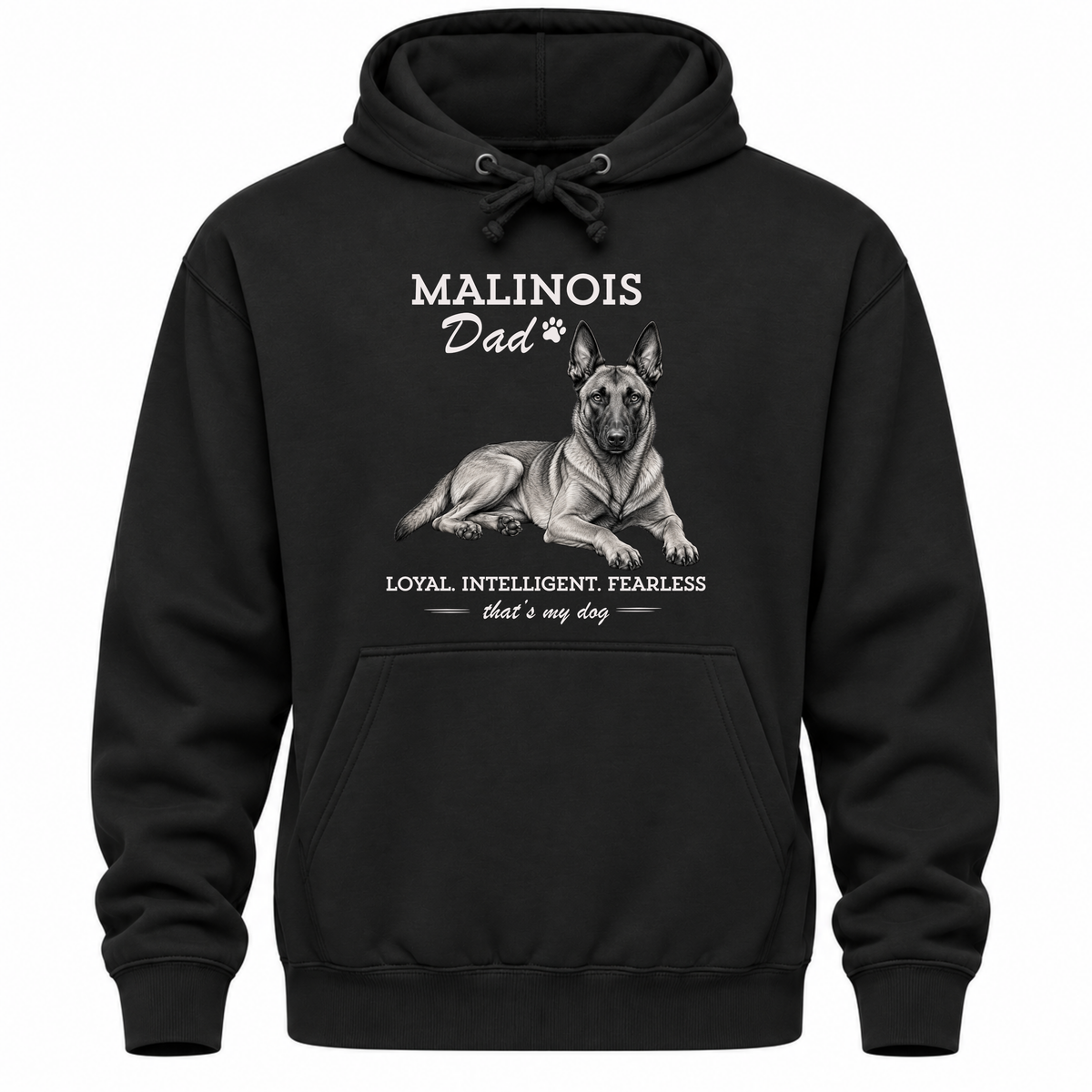 Malinois Dad - Regular Fit Hoodie