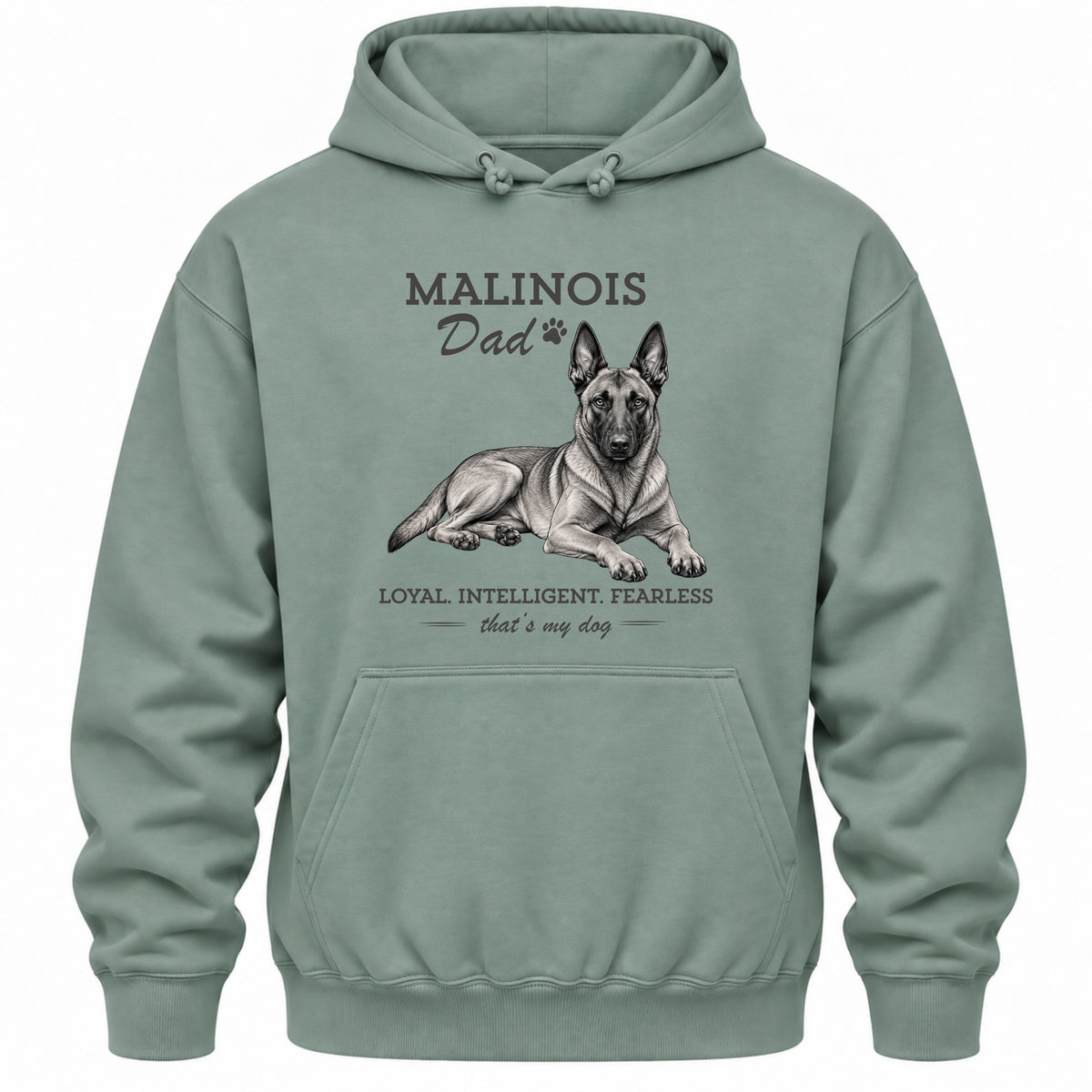Malinois Dad - Regular Fit Hoodie