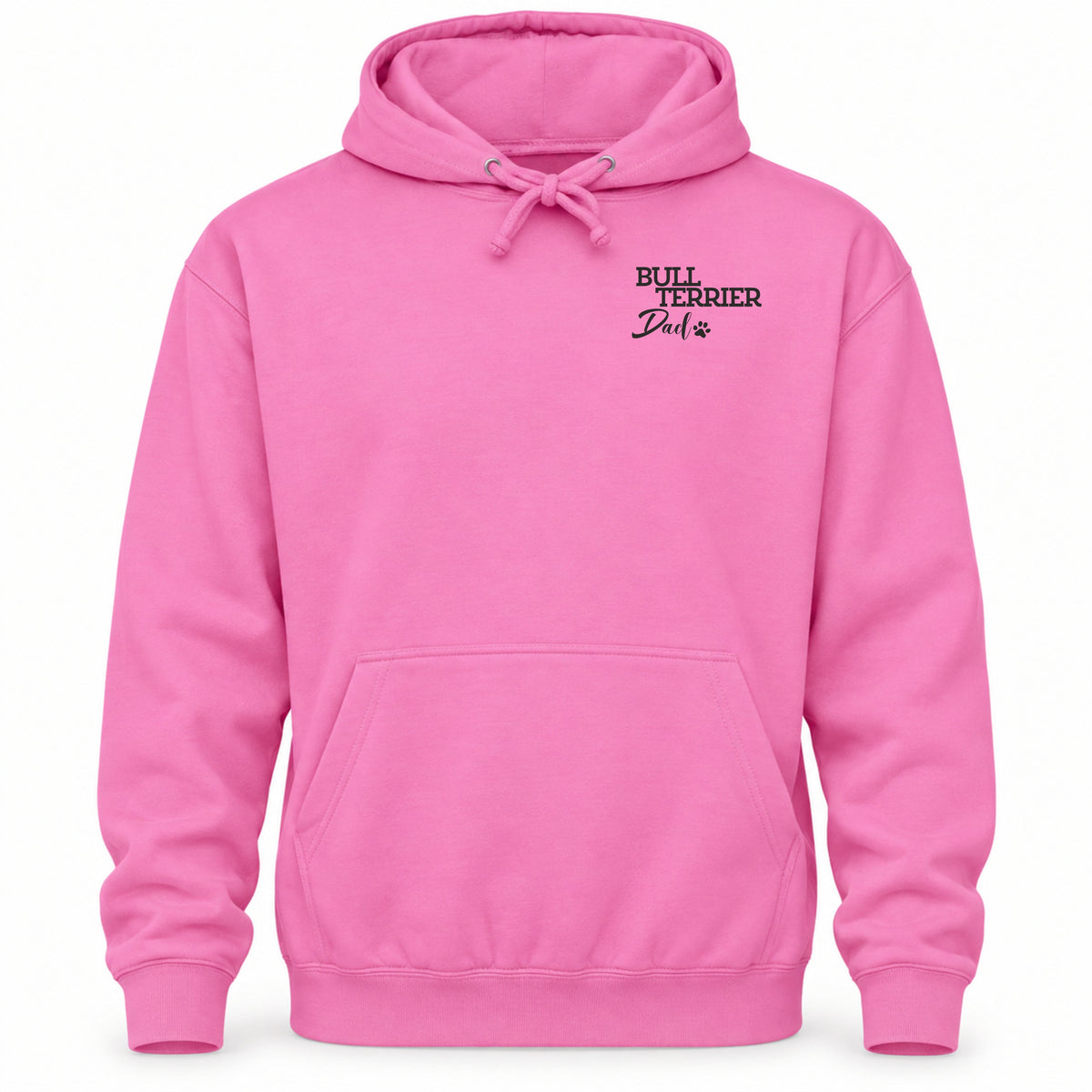 Bullterrier Dad - Regular Fit Backprint Hoodie