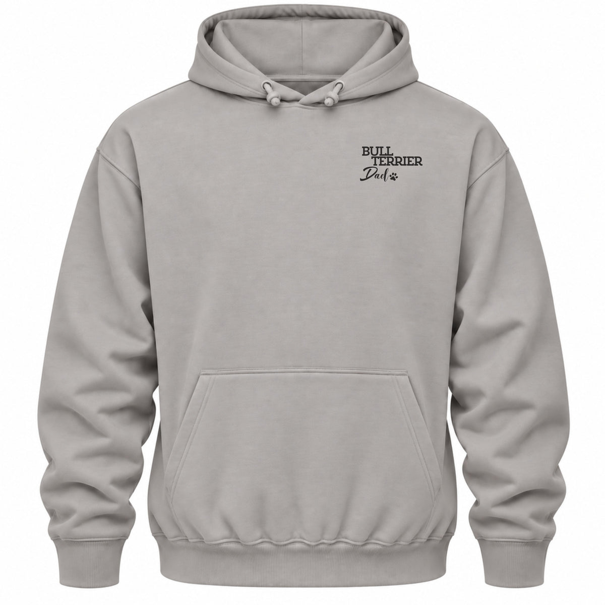 Bullterrier Dad - Regular Fit Backprint Hoodie