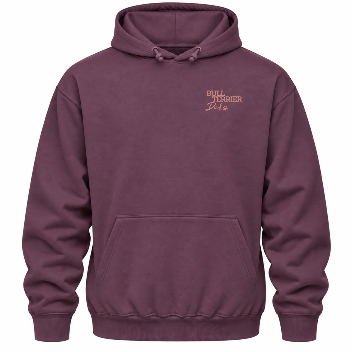 Bullterrier Dad - Regular Fit Backprint Hoodie