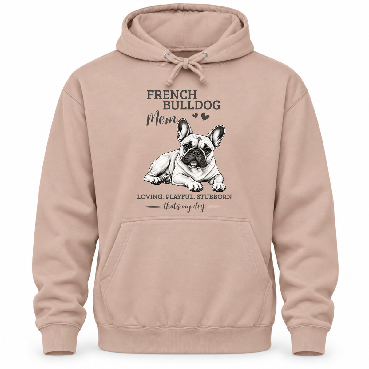 French Bulldog Mom - Regular Fit Hoodie