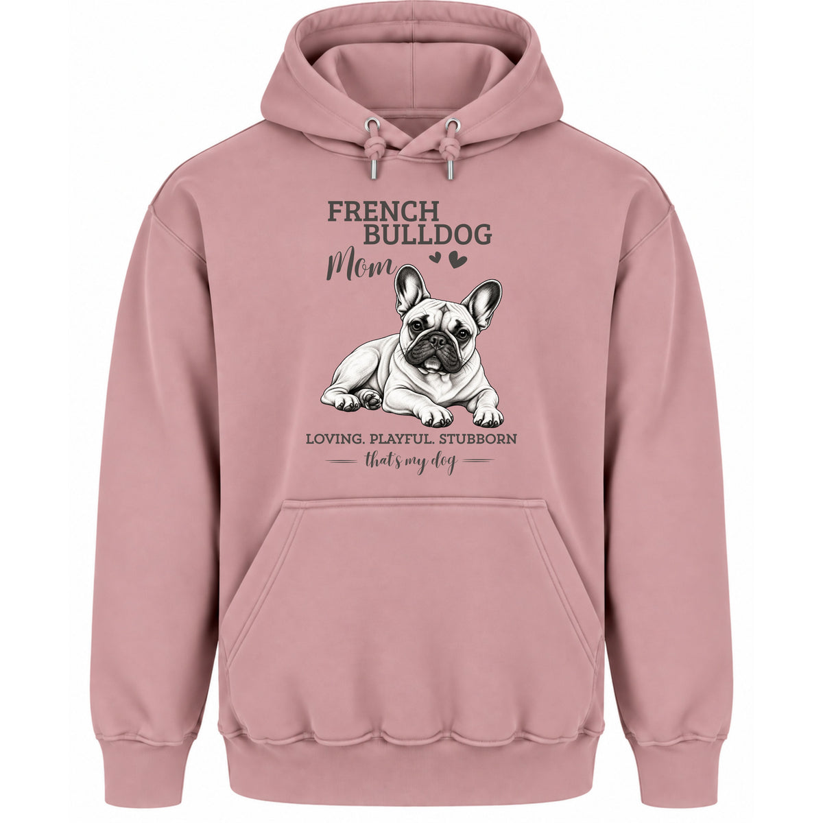 French Bulldog Mom - Regular Fit Hoodie