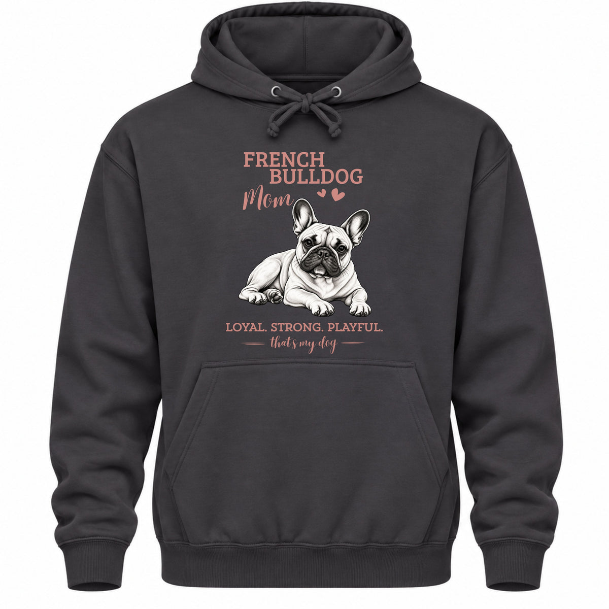 French Bulldog Mom - Regular Fit Hoodie