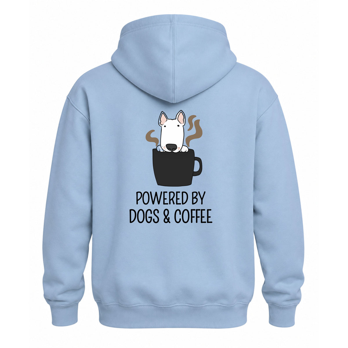 Powered by dogs and Coffee - Hoodie / Regular Fit