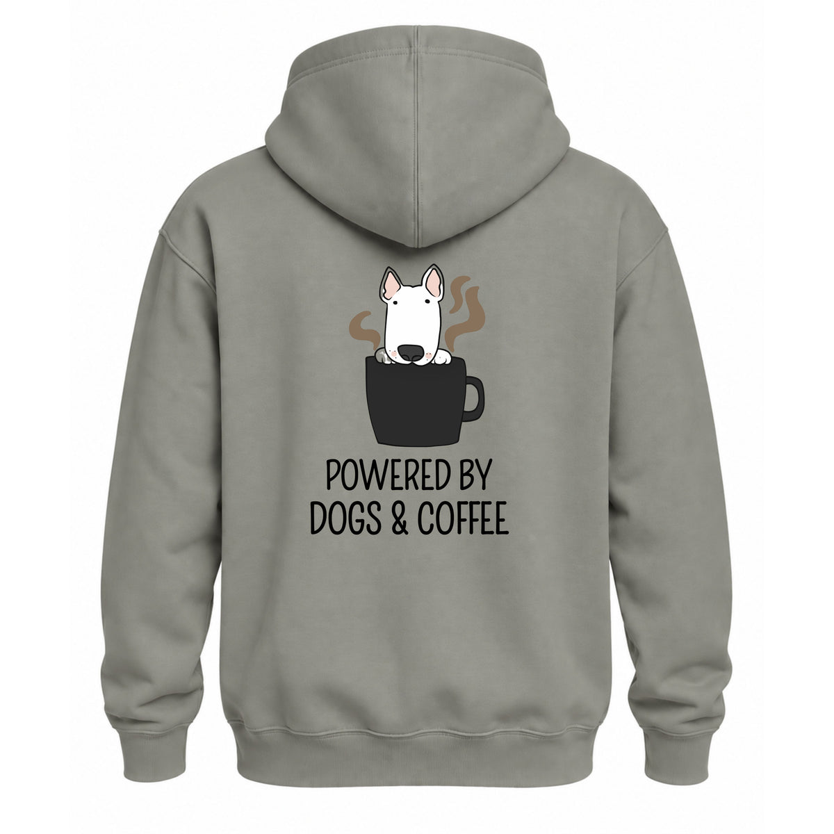 Powered by dogs and Coffee - Hoodie / Regular Fit