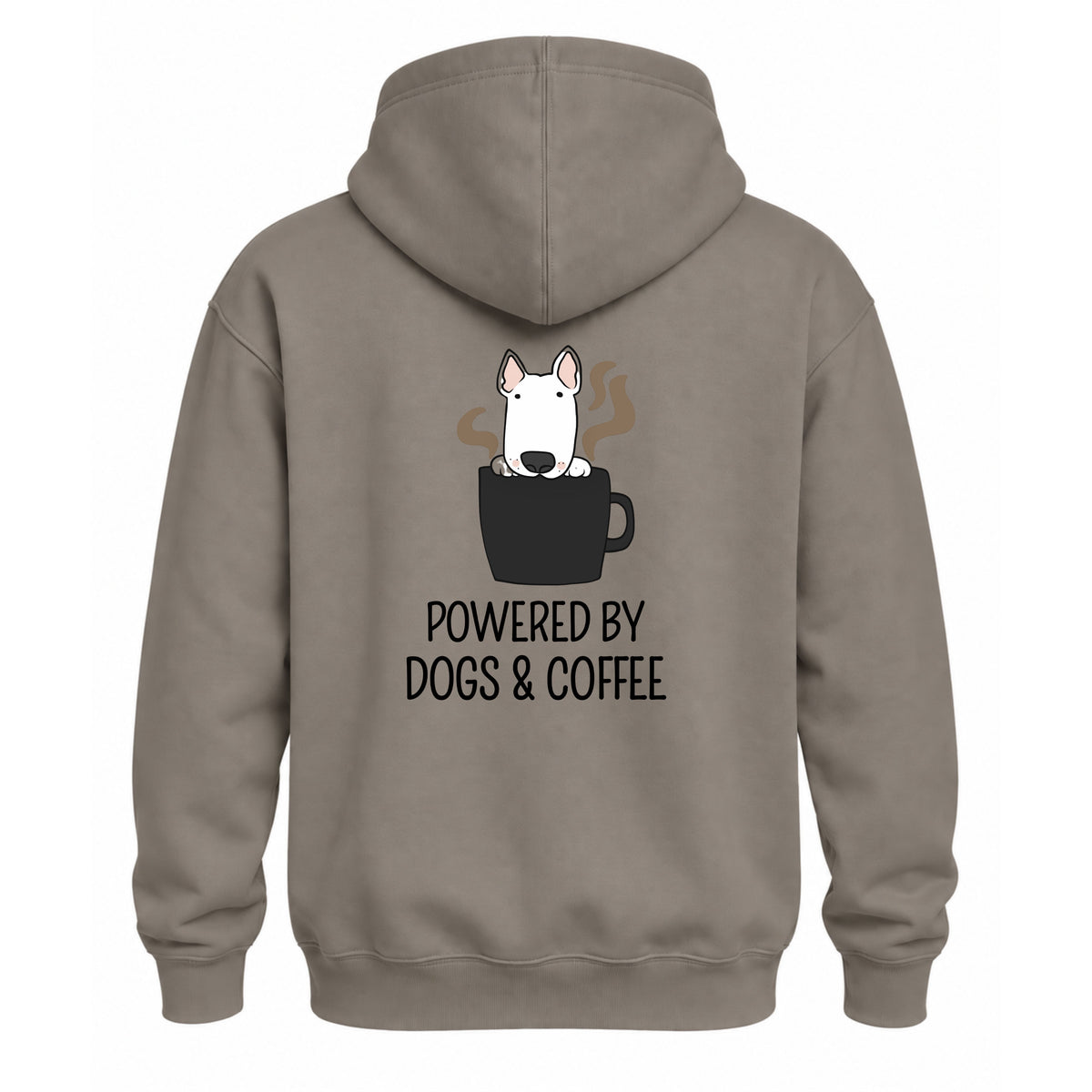 Powered by dogs and Coffee - Hoodie / Regular Fit