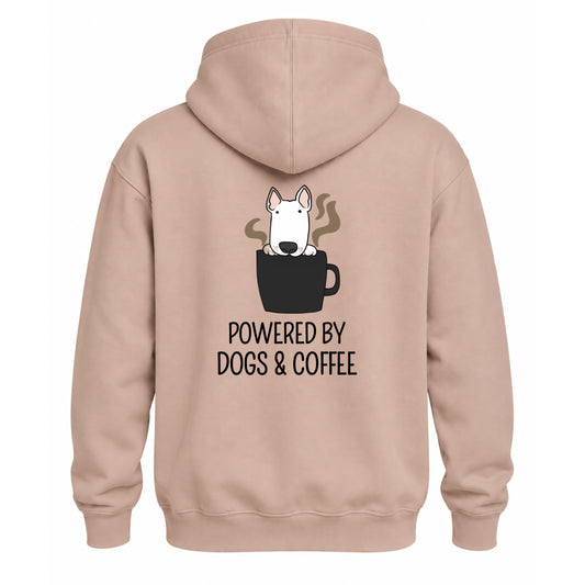 Powered by dogs and Coffee - Hoodie / Regular Fit