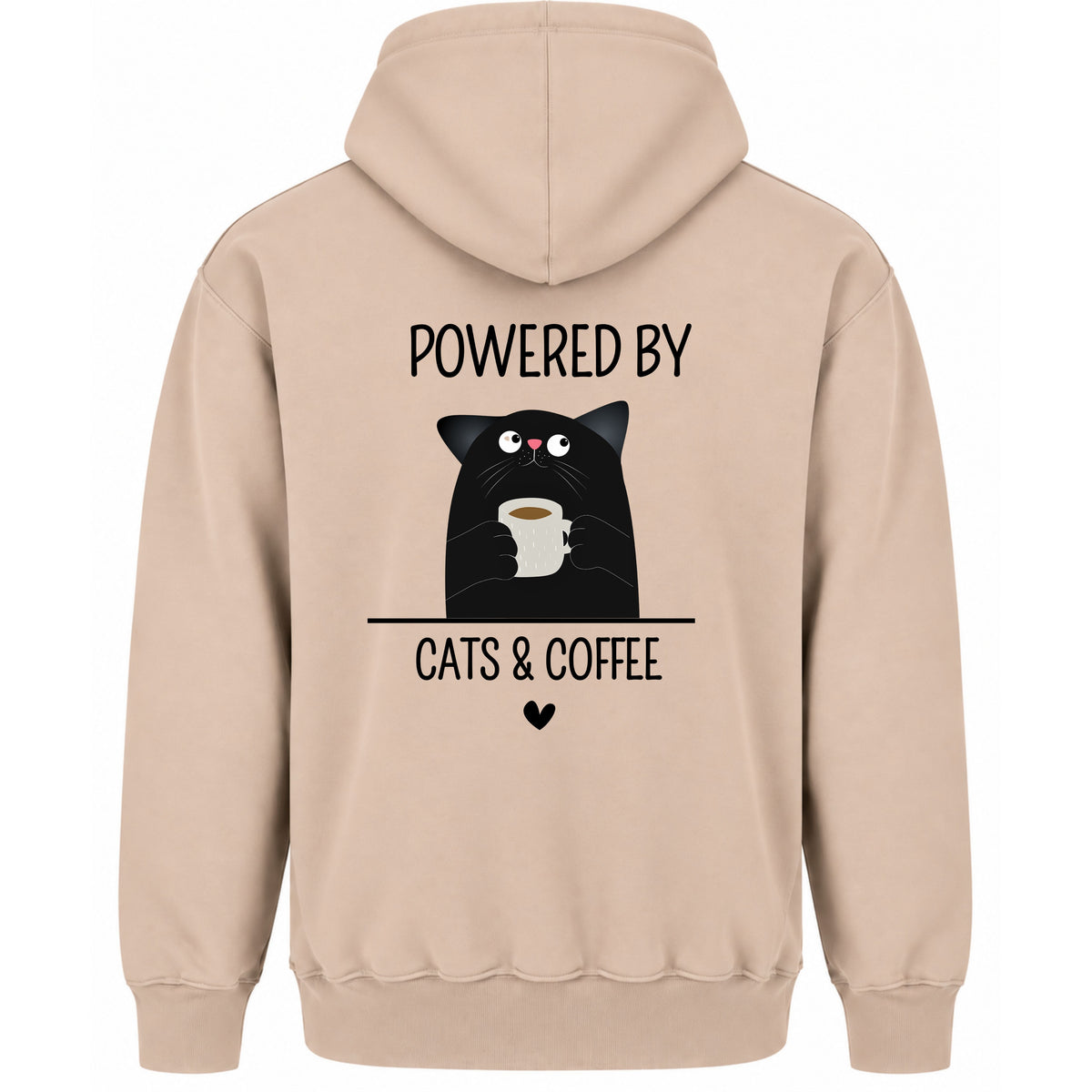 Powered by Cats & Coffee - Hoodie