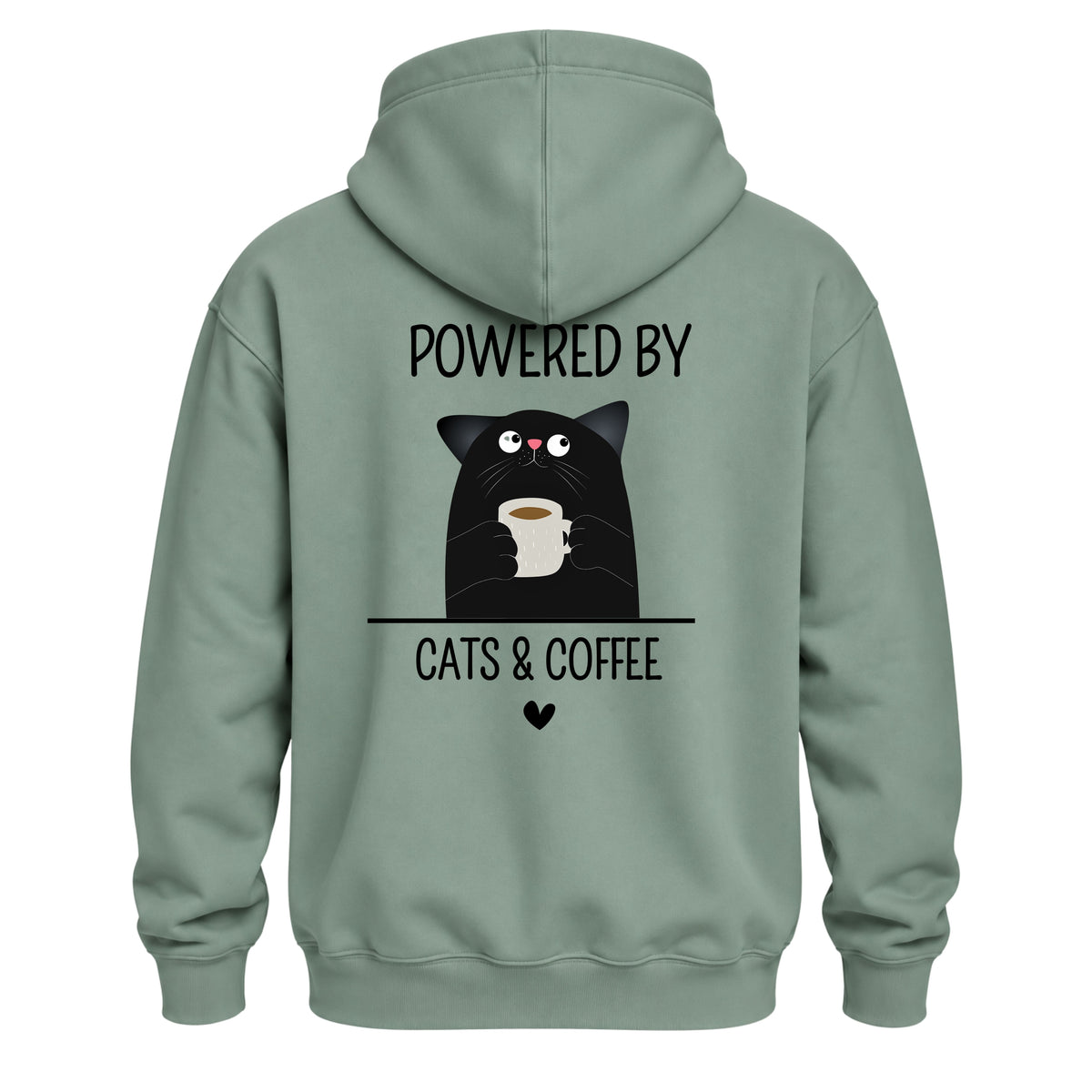 Powered by Cats & Coffee - Hoodie