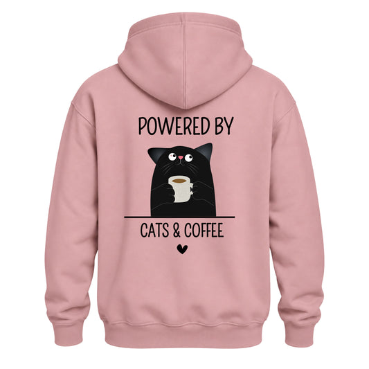 Powered by Cats & Coffee - Hoodie