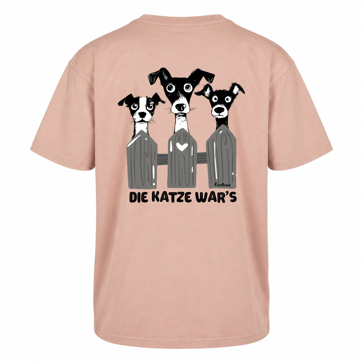 Die Katze war‘s - Oversized T-Shirt