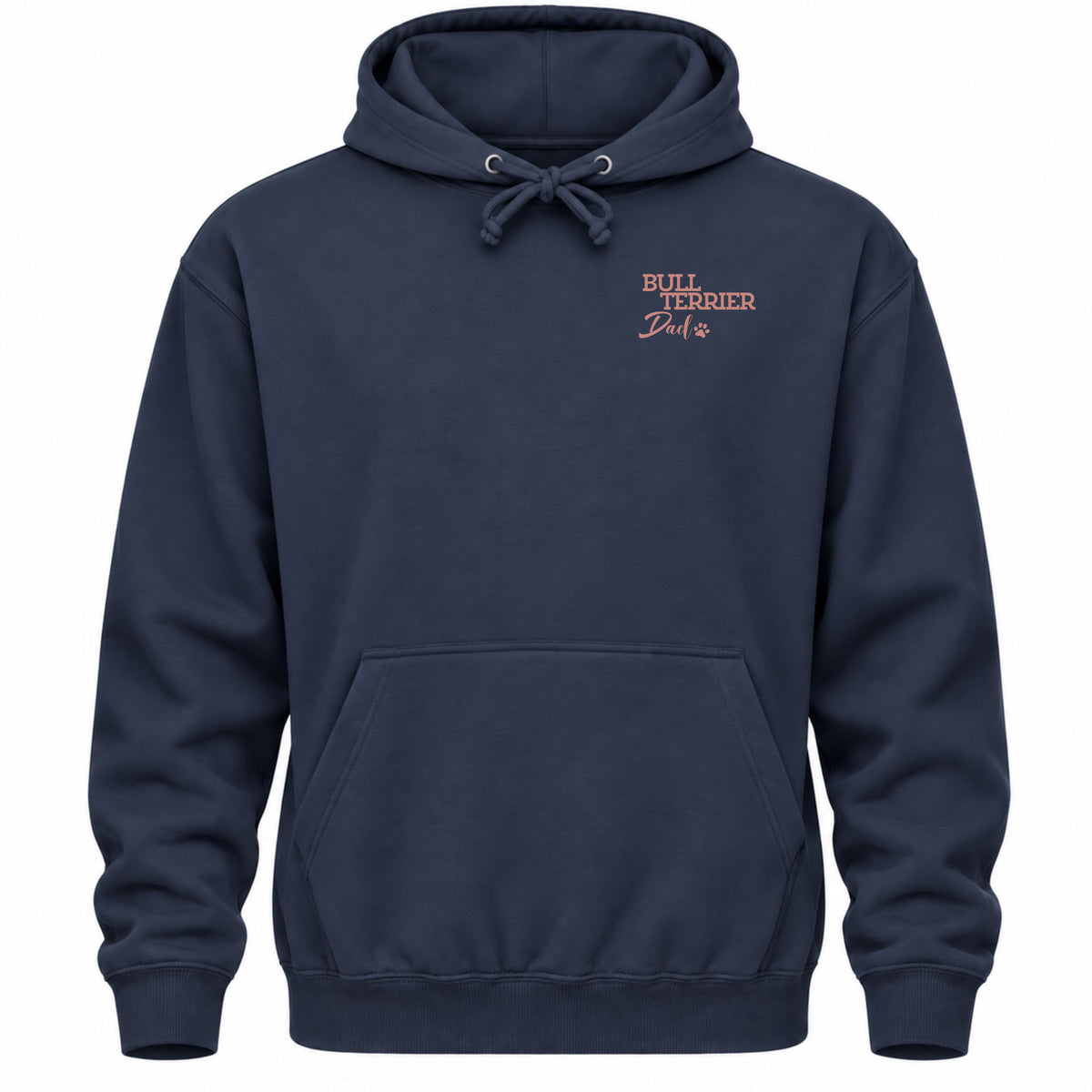Bullterrier Dad - Regular Fit Backprint Hoodie