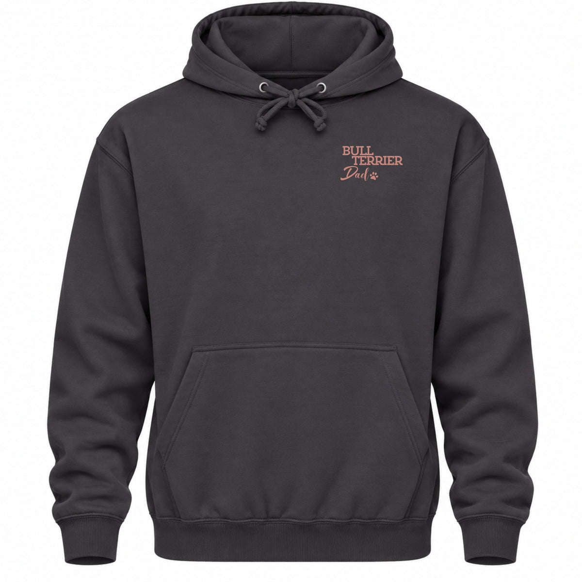 Bullterrier Dad - Regular Fit Backprint Hoodie