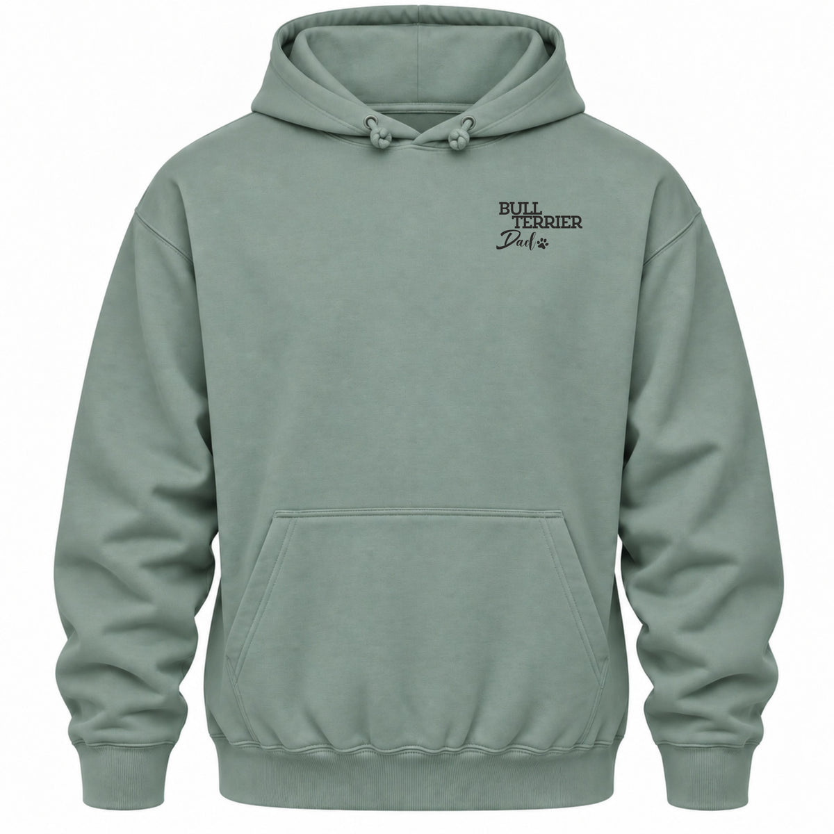 Bullterrier Dad - Regular Fit Backprint Hoodie