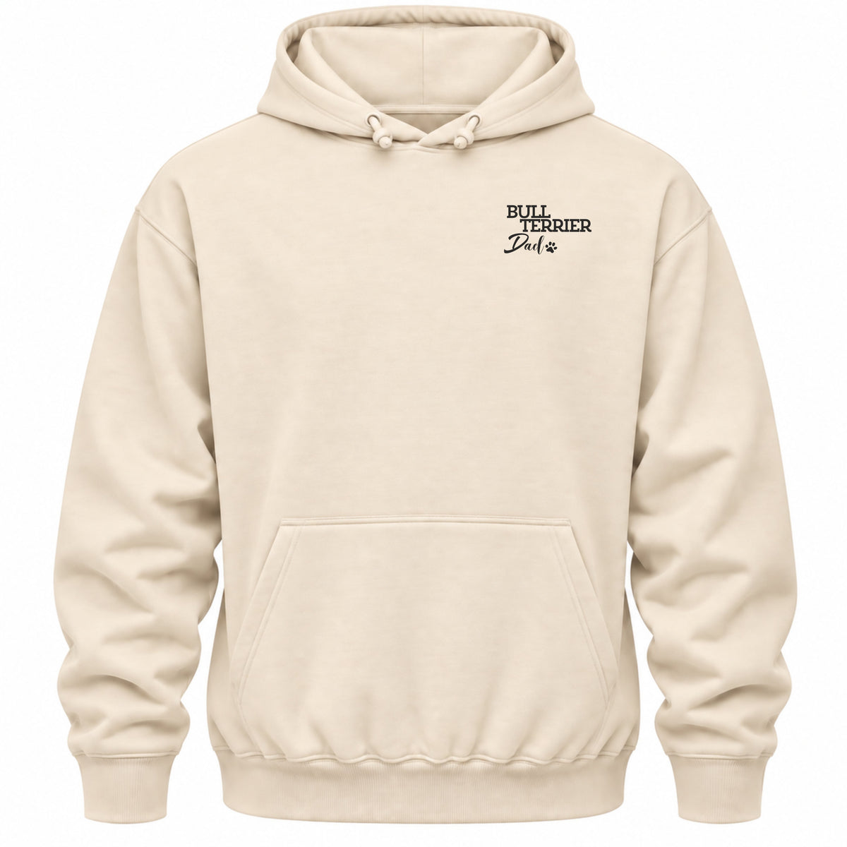 Bullterrier Dad - Regular Fit Backprint Hoodie
