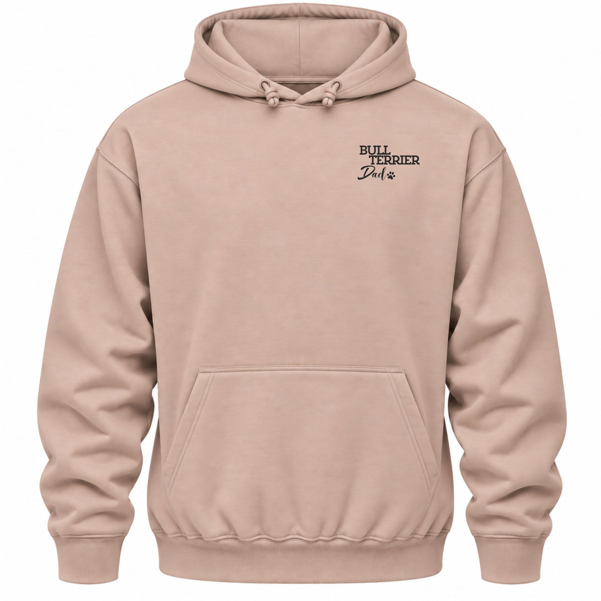 Bullterrier Dad - Regular Fit Backprint Hoodie