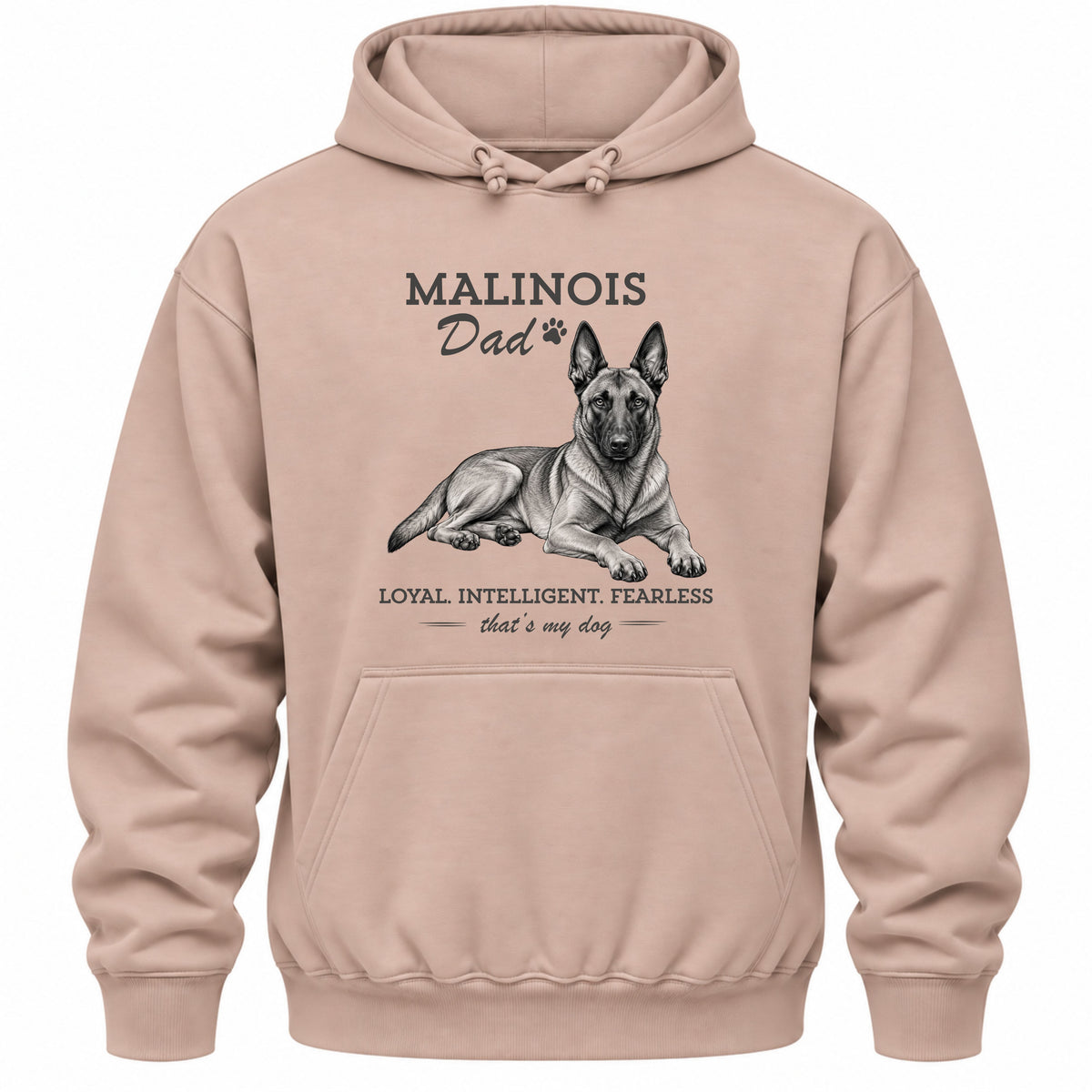 Malinois Dad - Regular Fit Hoodie