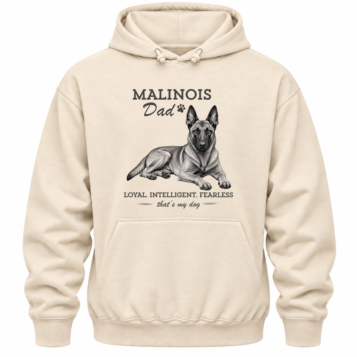 Malinois Dad - Regular Fit Hoodie
