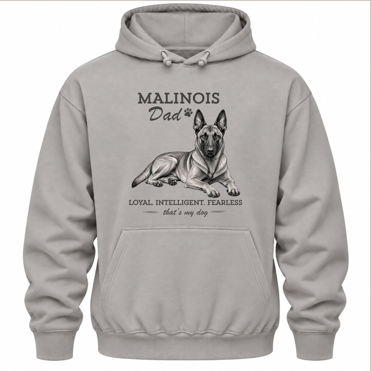 Malinois Dad - Regular Fit Hoodie