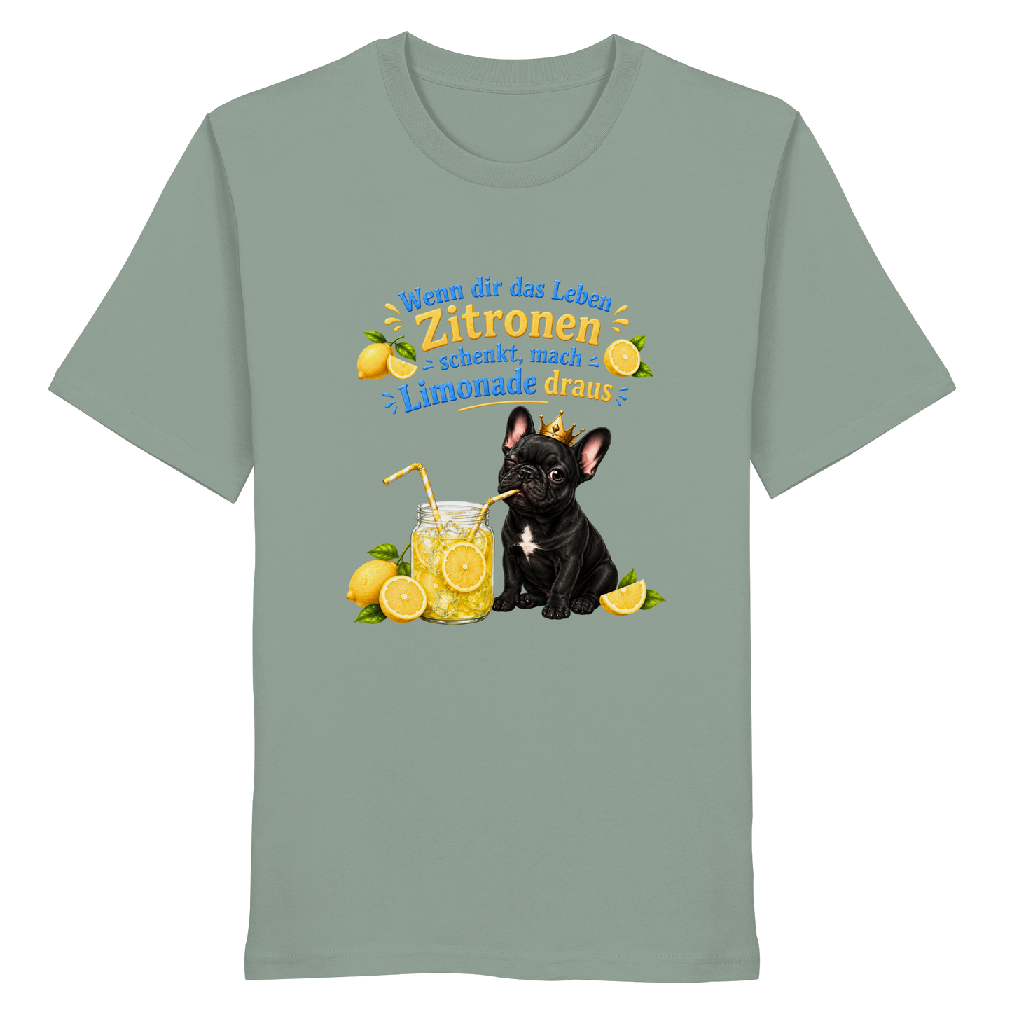 Zitronen Limonade - Organic Statement Shirt  - Organic Shirt