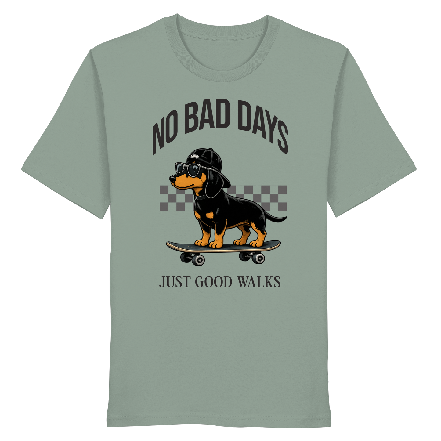 No Bad Days - Organic Statement Shirt  - Organic Shirt