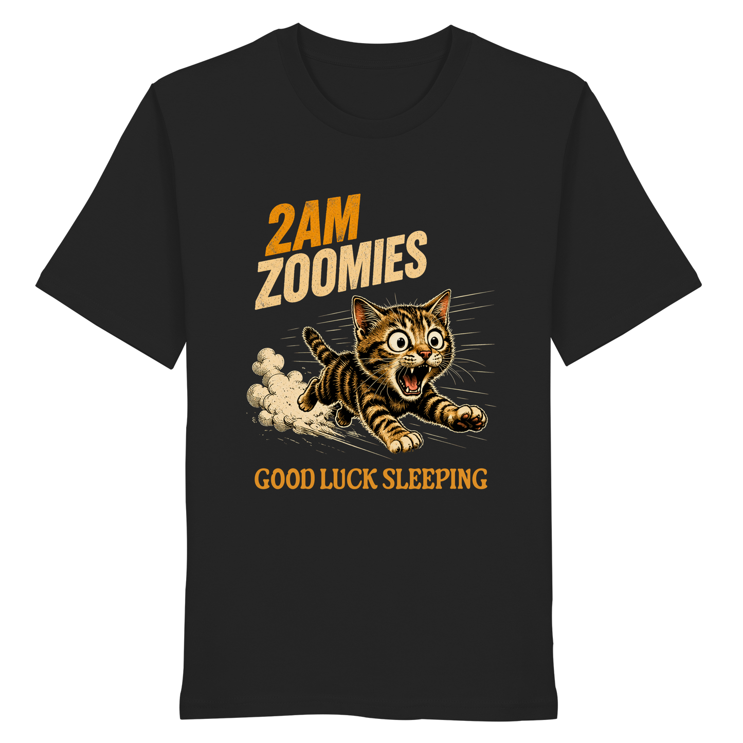 2AM ZOOMIES - organisch Statement Shirt - Organic Shirt