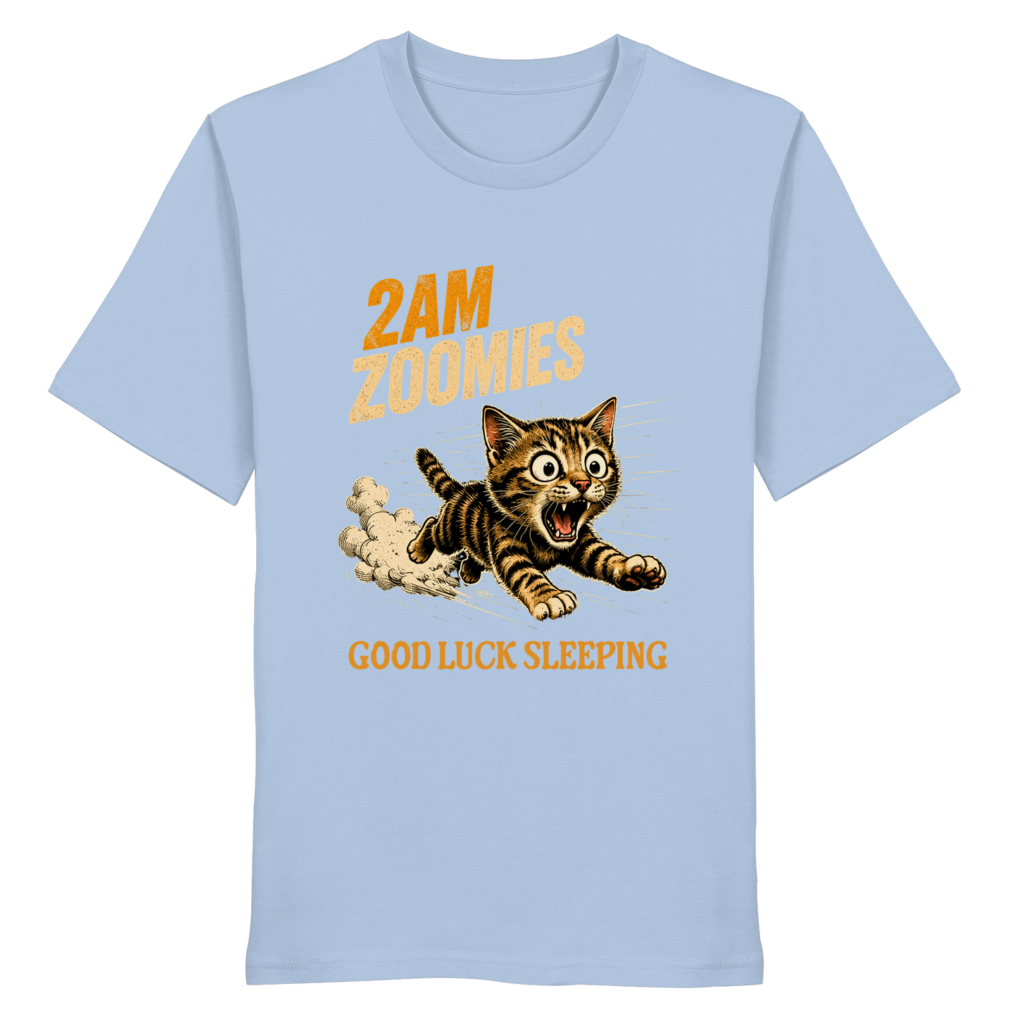 2AM ZOOMIES - organisch Statement Shirt - Organic Shirt