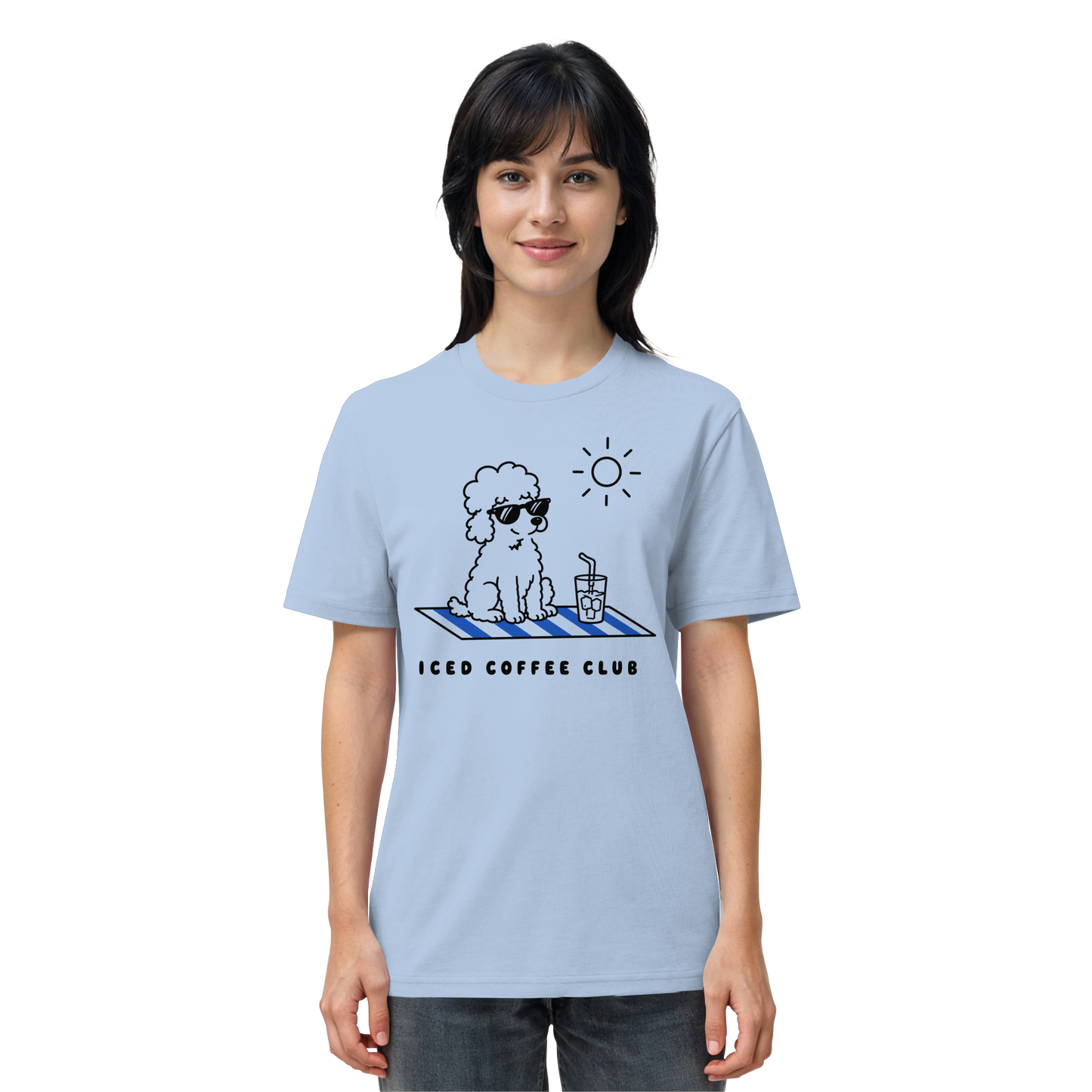 Iced Coffee Club - Organic Statement Shirt  - Organic Shirt