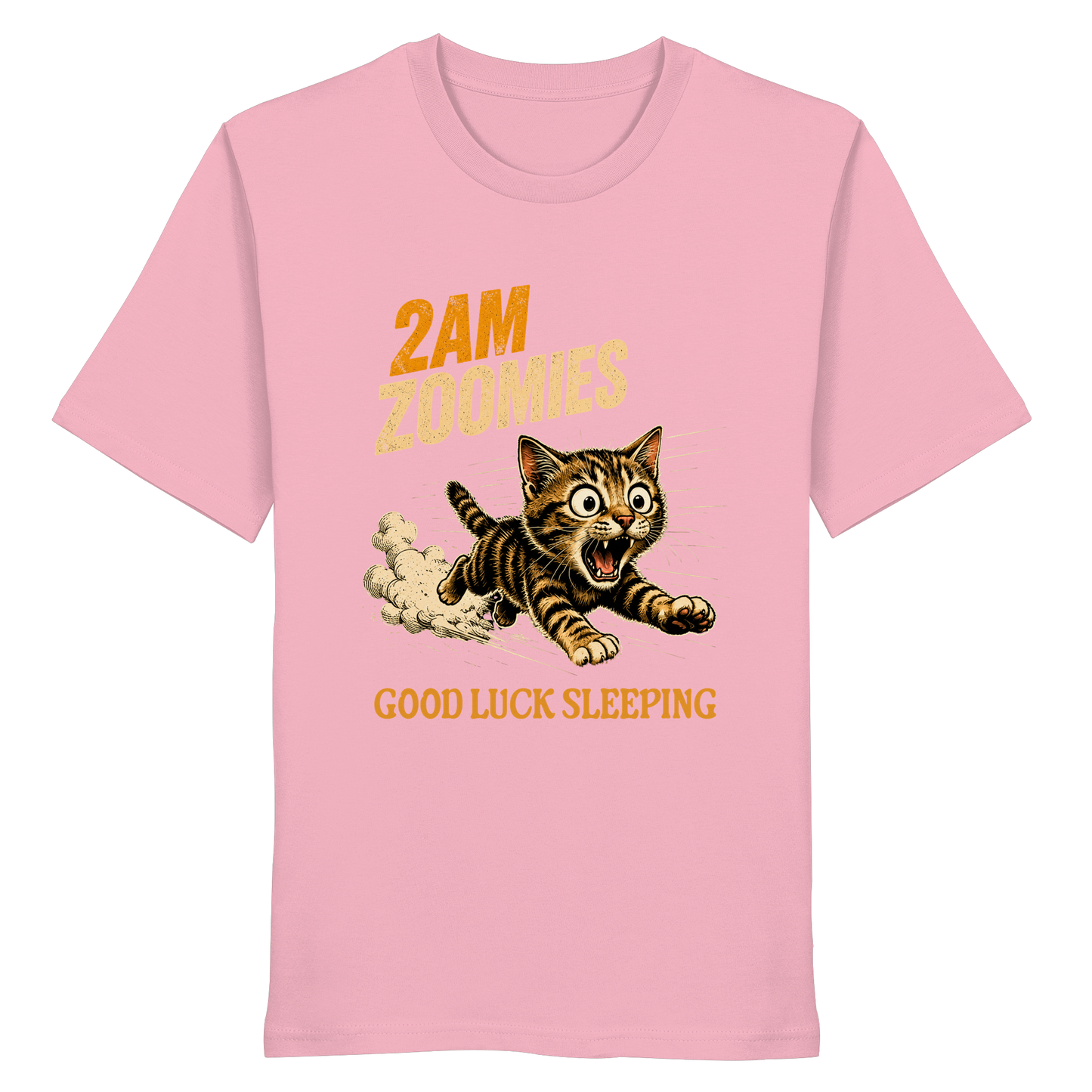2AM ZOOMIES - organisch Statement Shirt - Organic Shirt