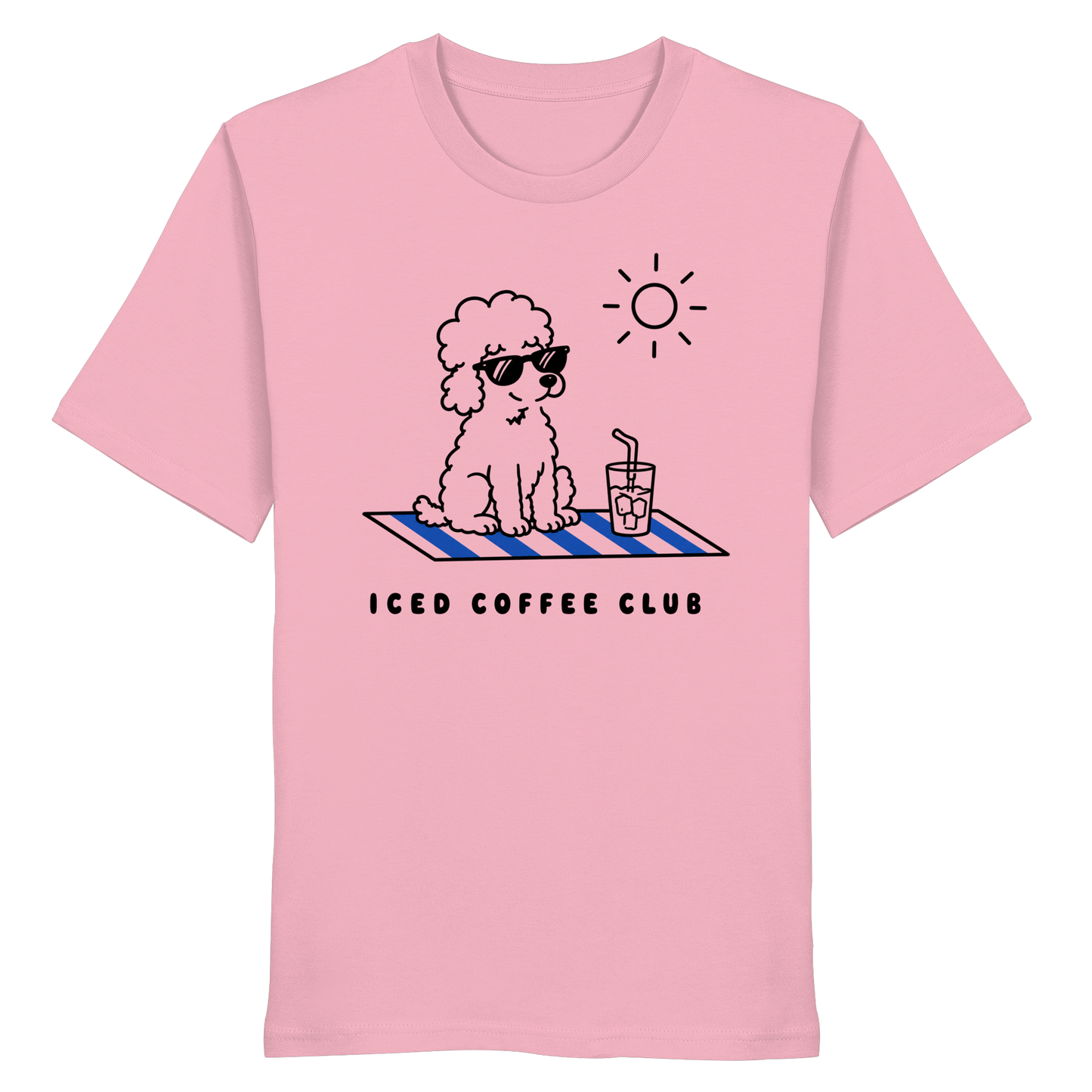 Iced Coffee Club - Organic Statement Shirt  - Organic Shirt
