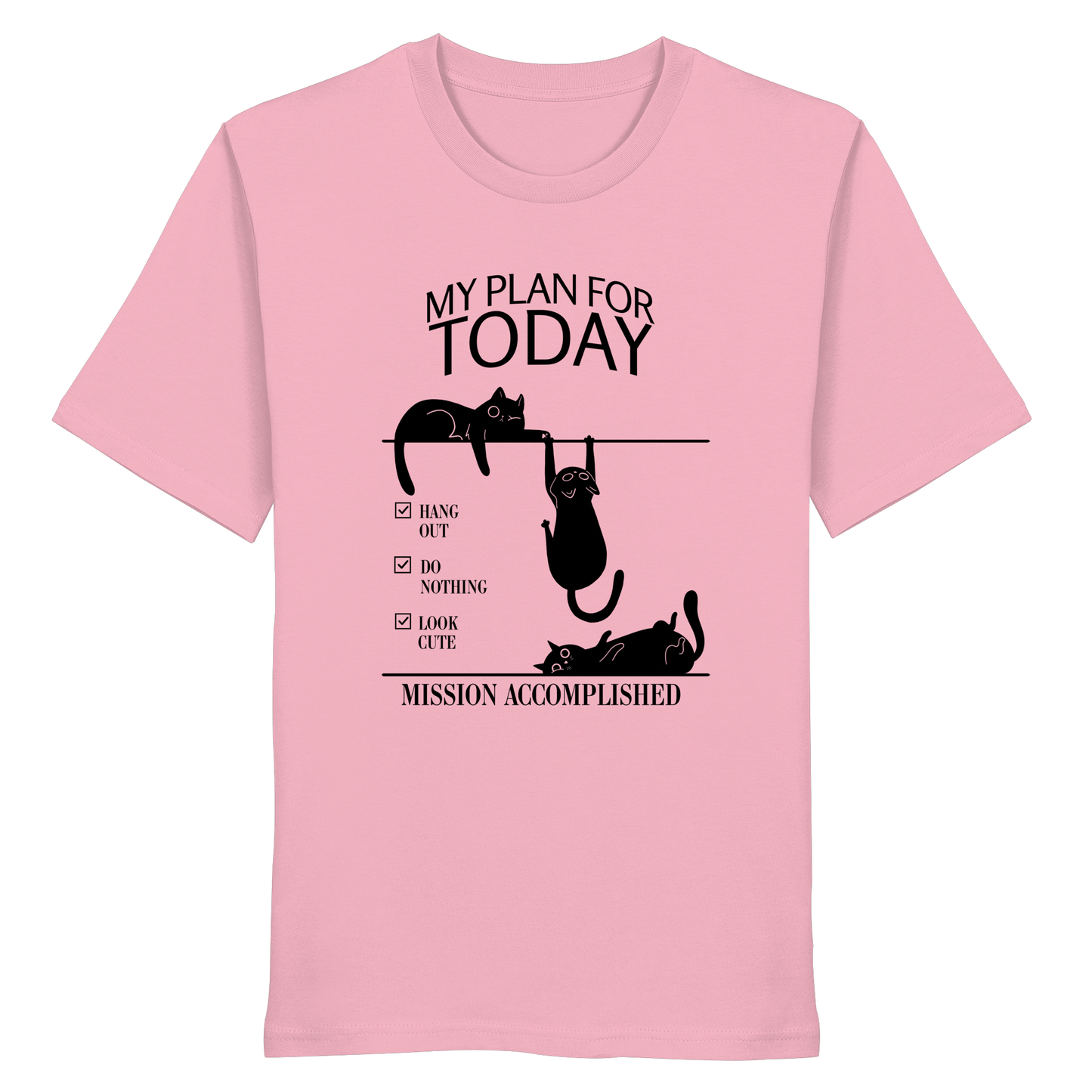 My Plan For Today - Organic Statement Shirt  - Organic Shirt